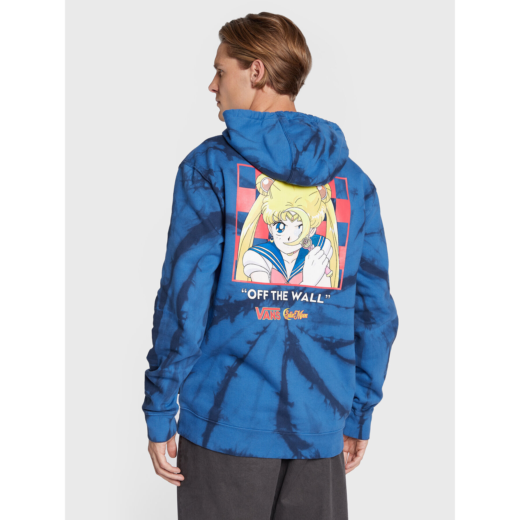 Vans Mikina SAILOR MOON Pretty Guardians VN0000AD Modrá Relaxed Fit - Pepit.sk