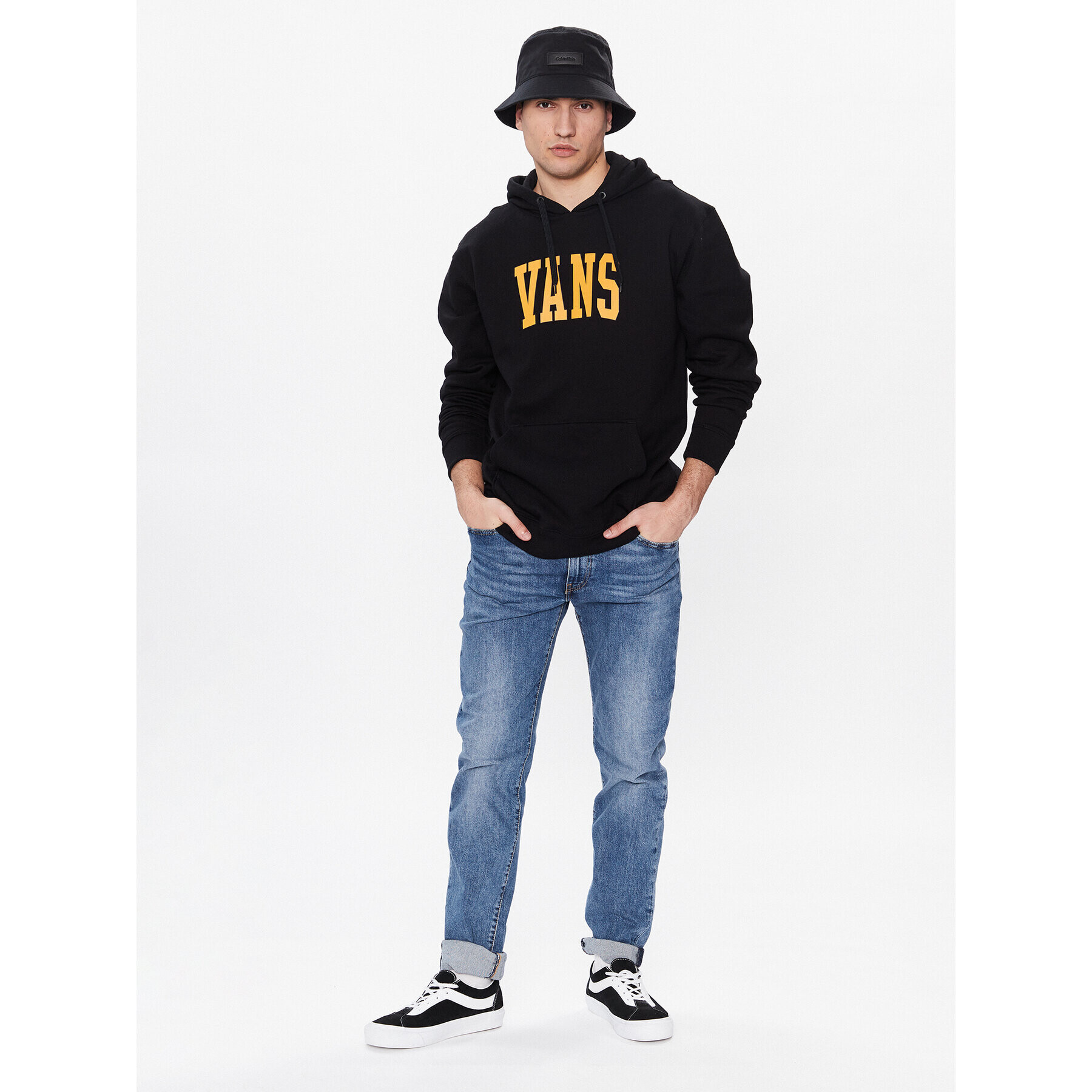 Vans Mikina Varsity VN0007W6 Čierna Regular Fit - Pepit.sk