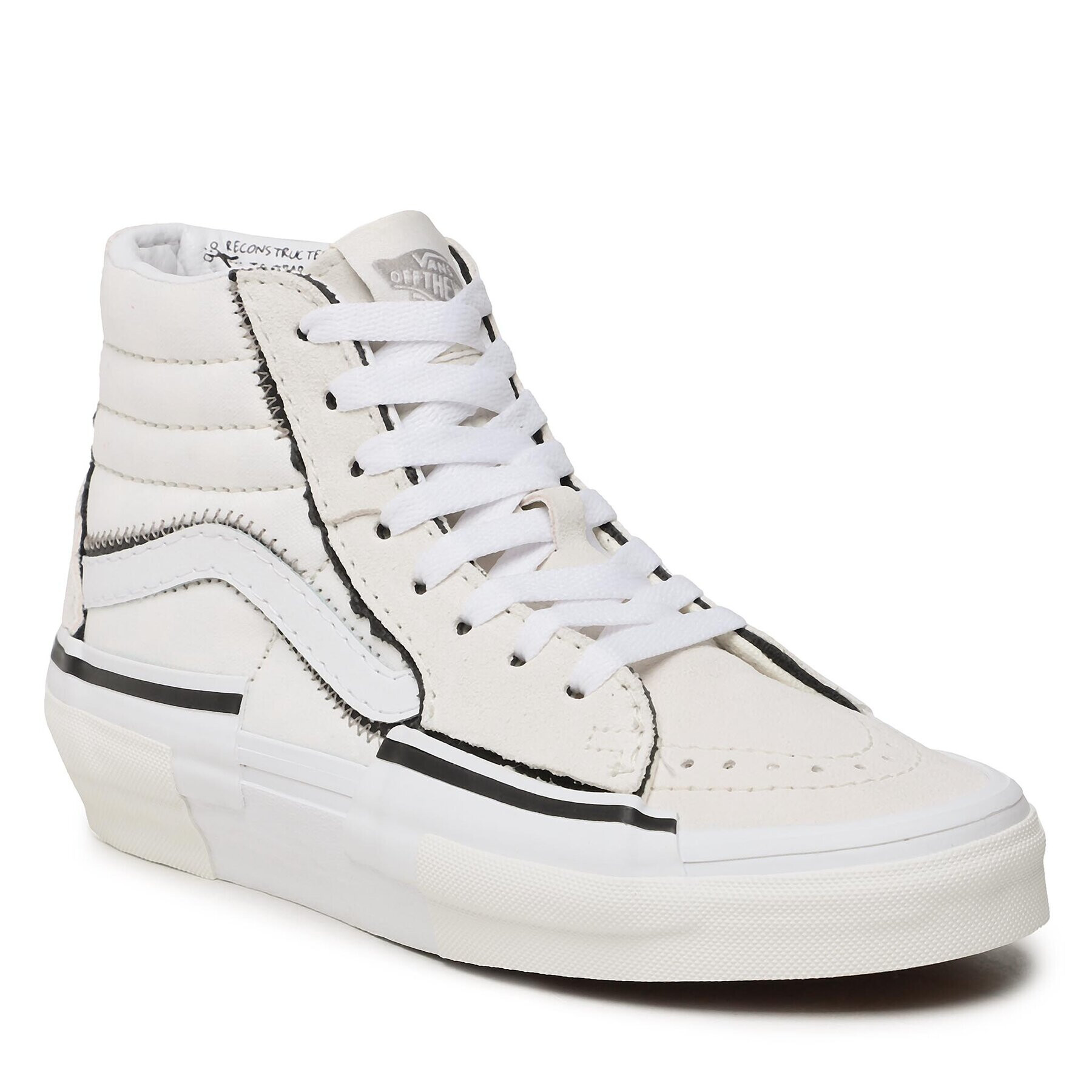 Vans Sneakersy Sk8-Hi Reconst VN0005UKQJM1 Biela - Pepit.sk