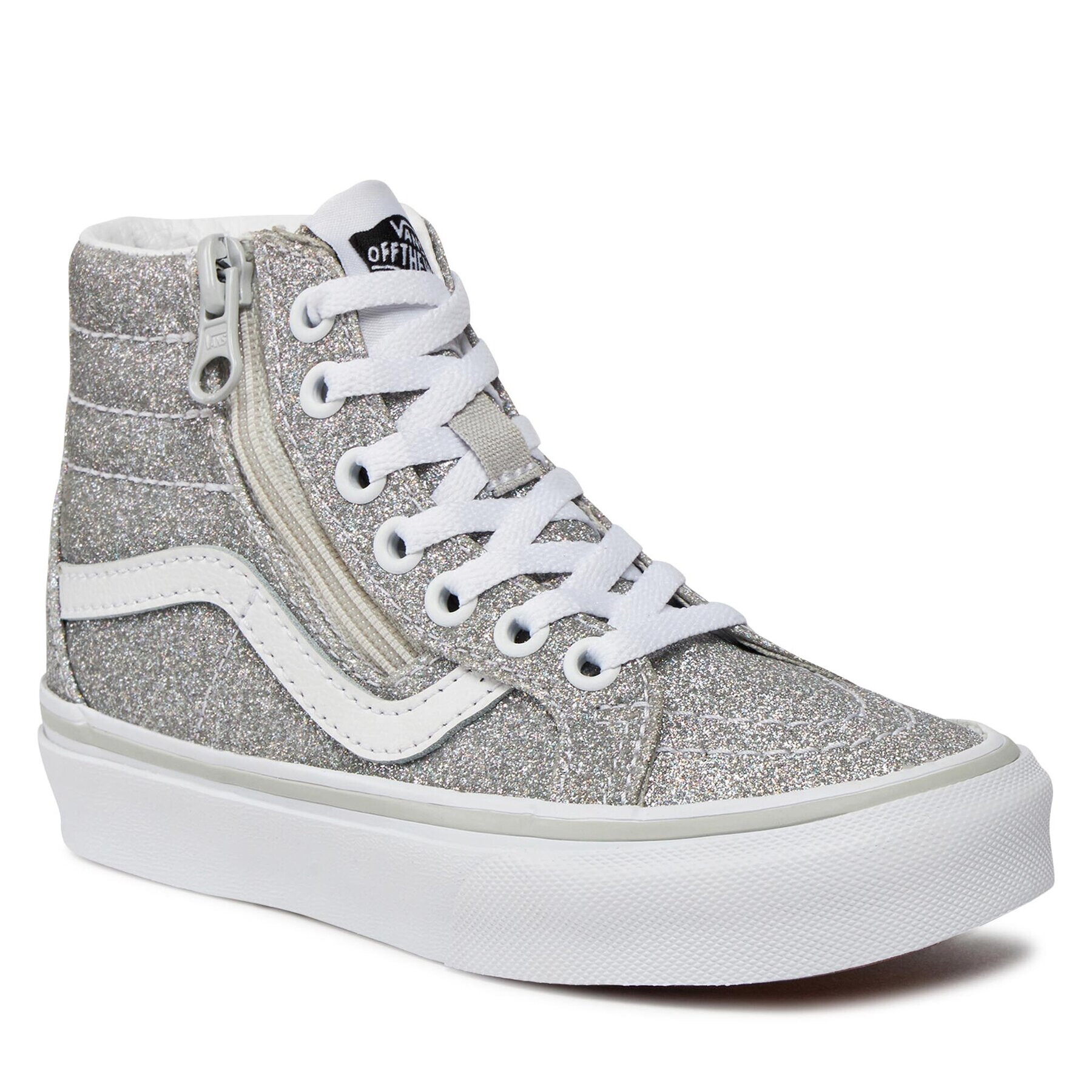 Vans Sneakersy Sk8-Hi Reissue Side Zip VN0007PXX1K1 Strieborná - Pepit.sk