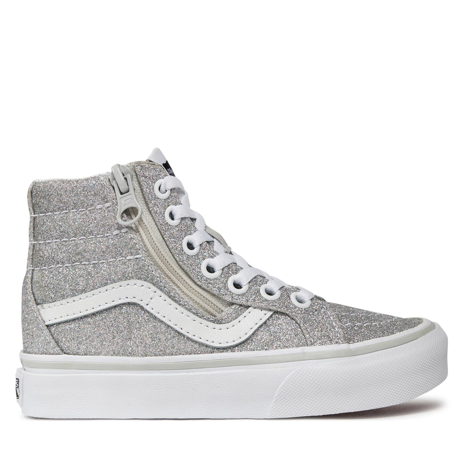 Vans Sneakersy Sk8-Hi Reissue Side Zip VN0007PXX1K1 Strieborná - Pepit.sk