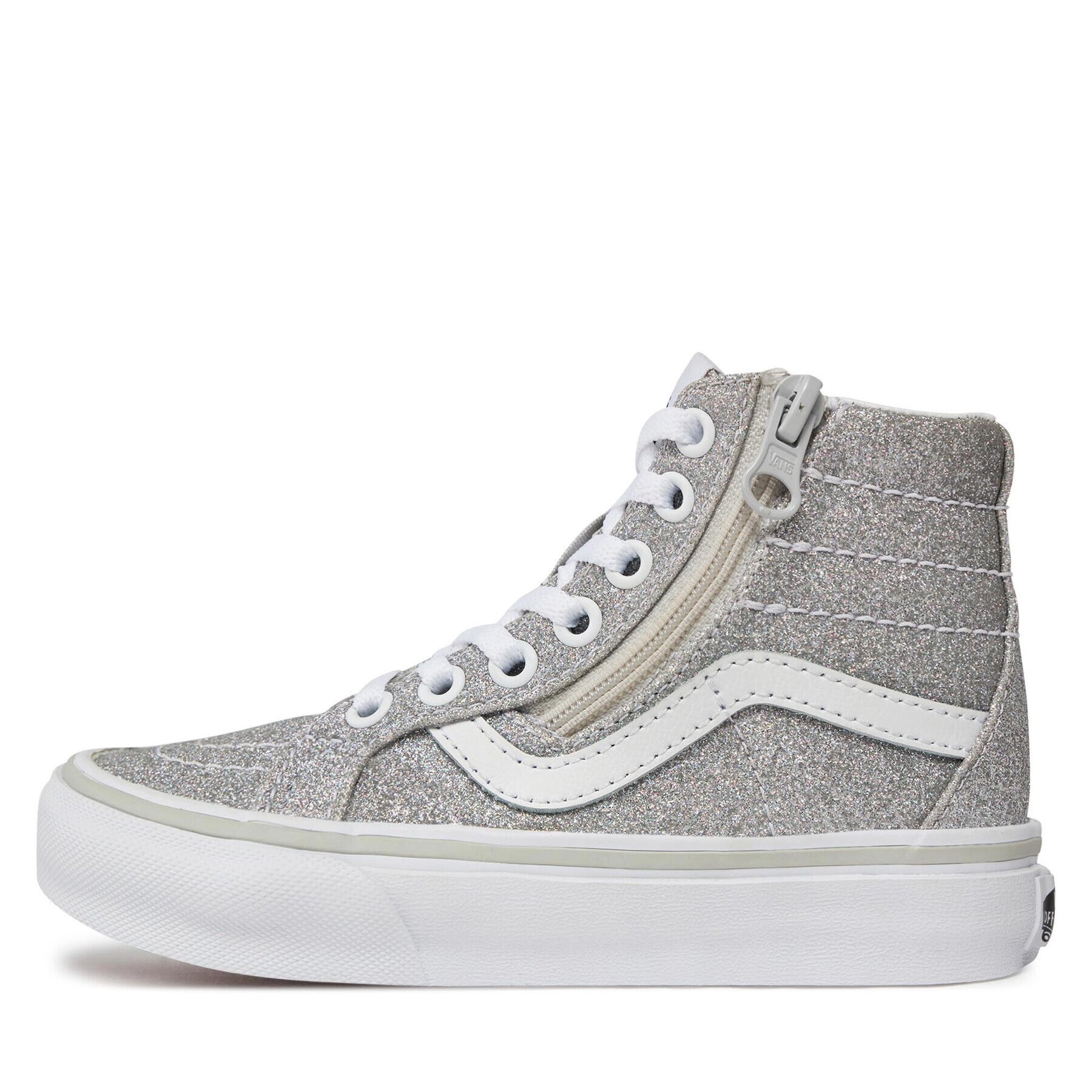 Vans Sneakersy Sk8-Hi Reissue Side Zip VN0007PXX1K1 Strieborná - Pepit.sk