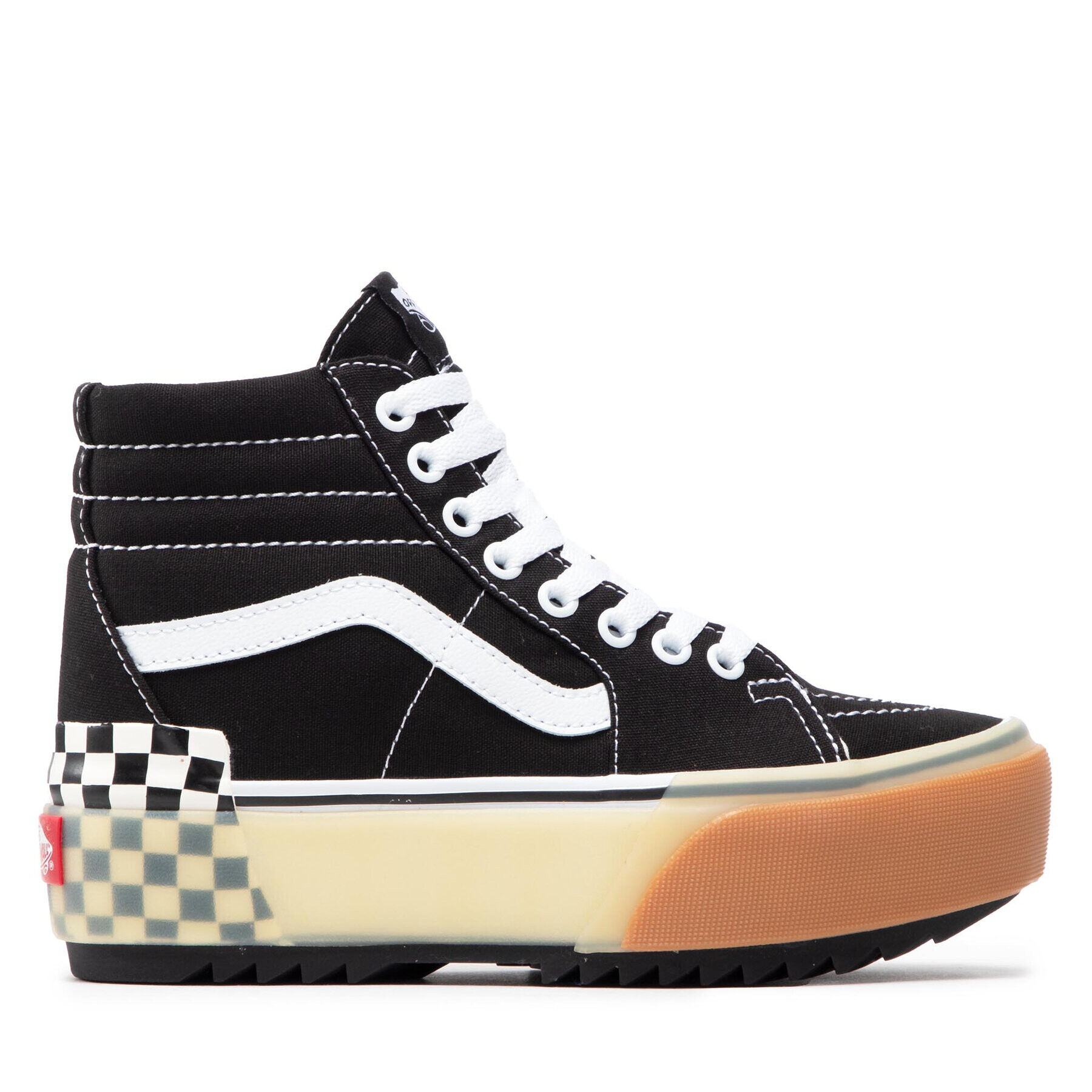 Vans Sneakersy Sk8-Hi Stacked VN0A4BTW95Y1 Čierna - Pepit.sk