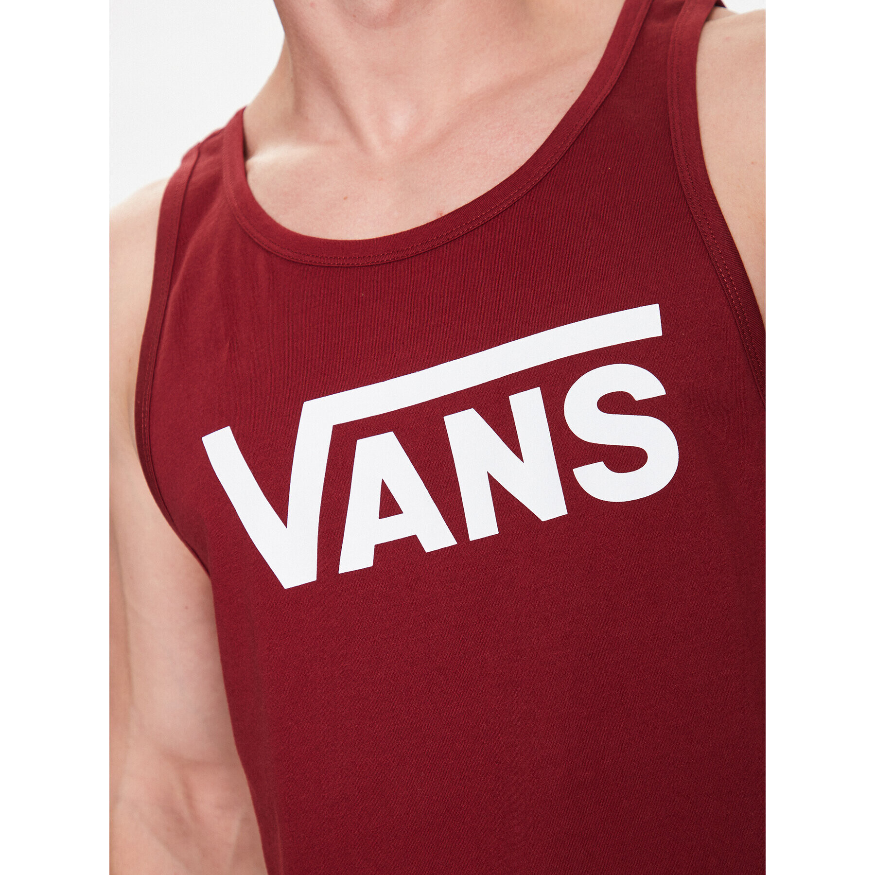 Vans Tank top Classic VN000Y8V Bordová Classic Fit - Pepit.sk