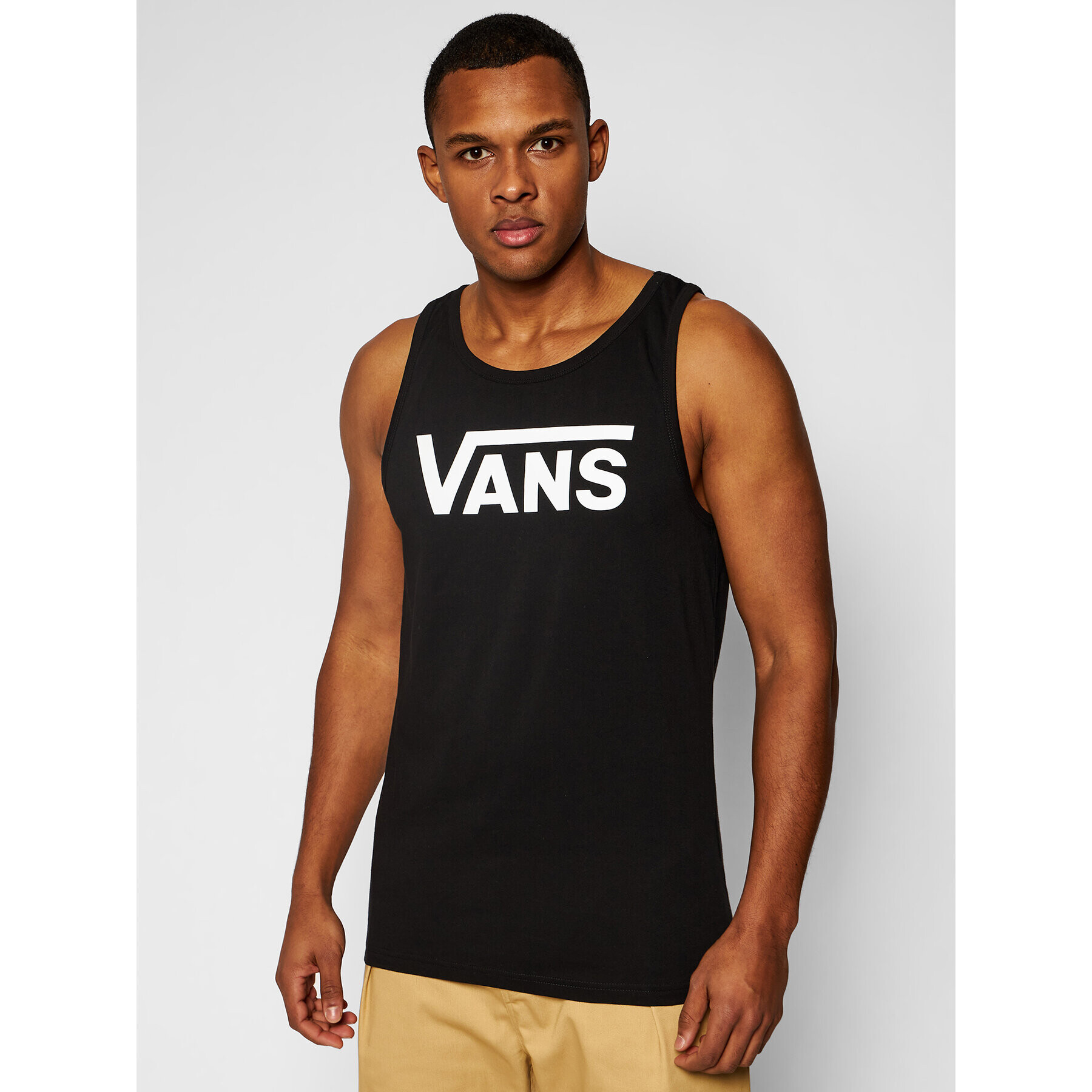 Vans Tank top Classic VN000Y8V Čierna Classic Fit - Pepit.sk