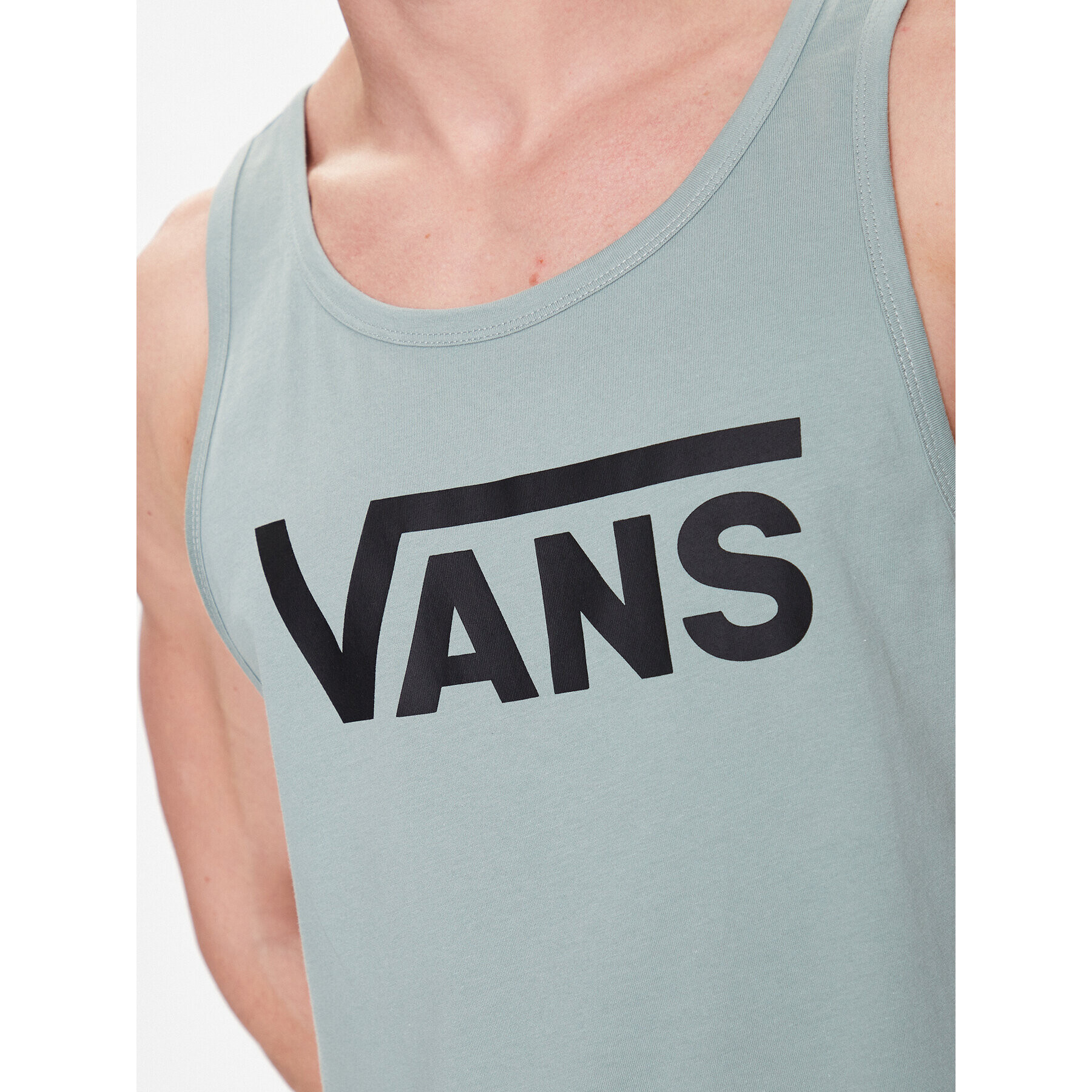 Vans Tank top Classic VN000Y8V Zelená Classic Fit - Pepit.sk