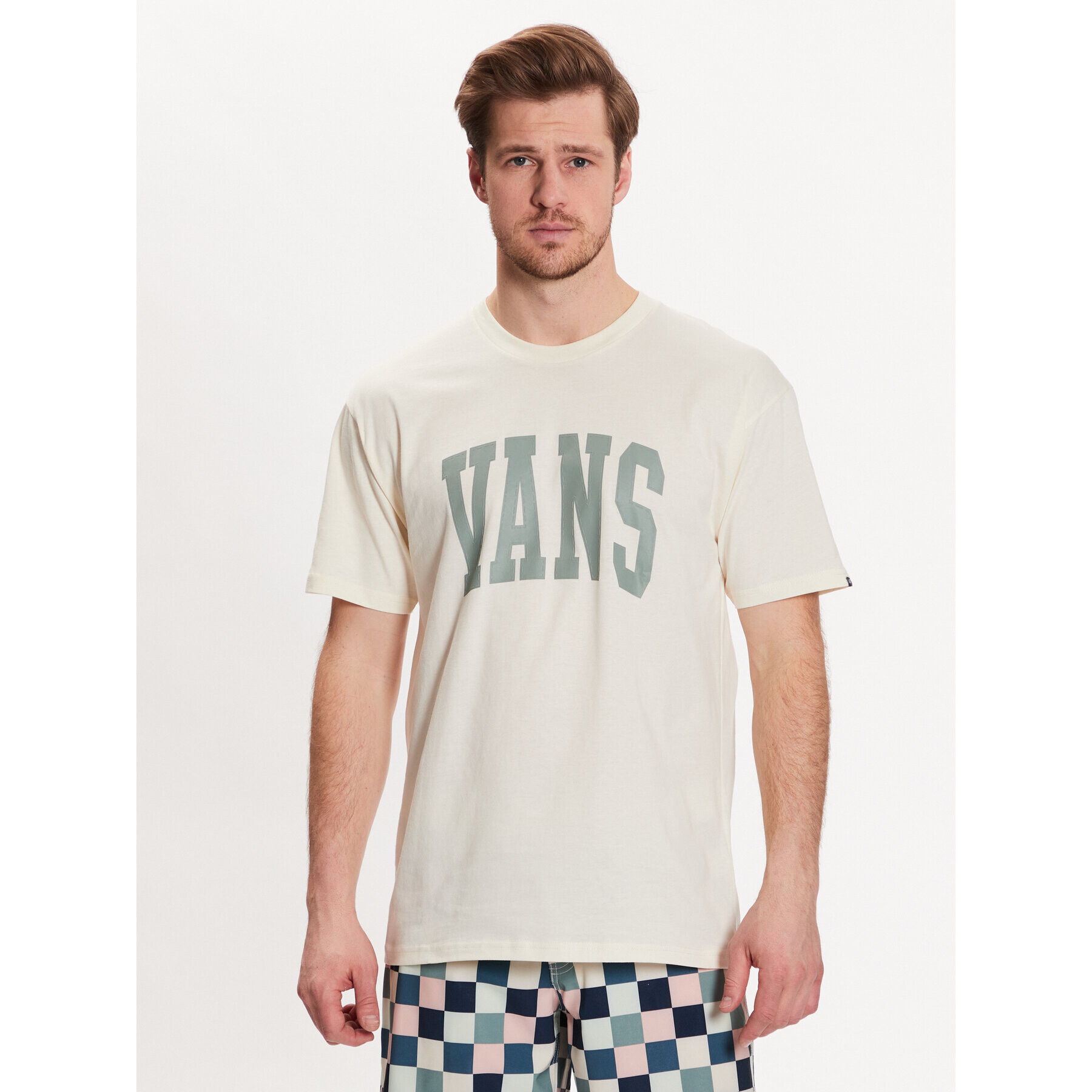 Vans Tričko Varsity Type Ss Tee VN00003B Biela Regular Fit - Pepit.sk