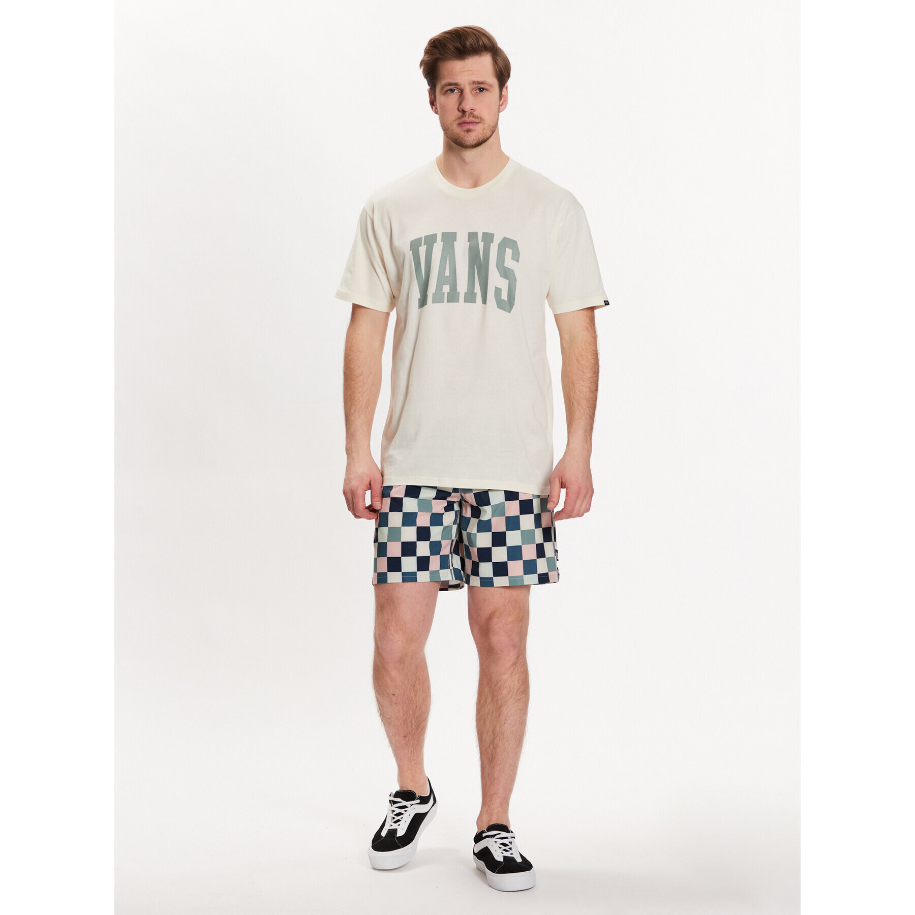 Vans Tričko Varsity Type Ss Tee VN00003B Biela Regular Fit - Pepit.sk