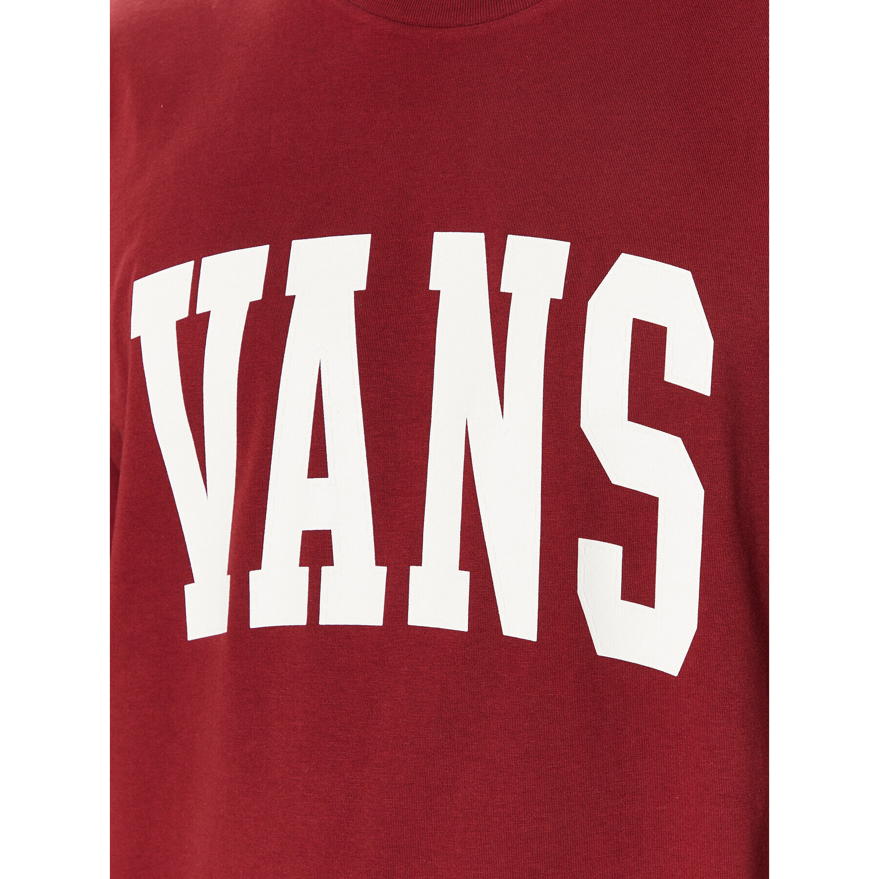 Vans Tričko Varsity VN00003B Červená Classic Fit - Pepit.sk