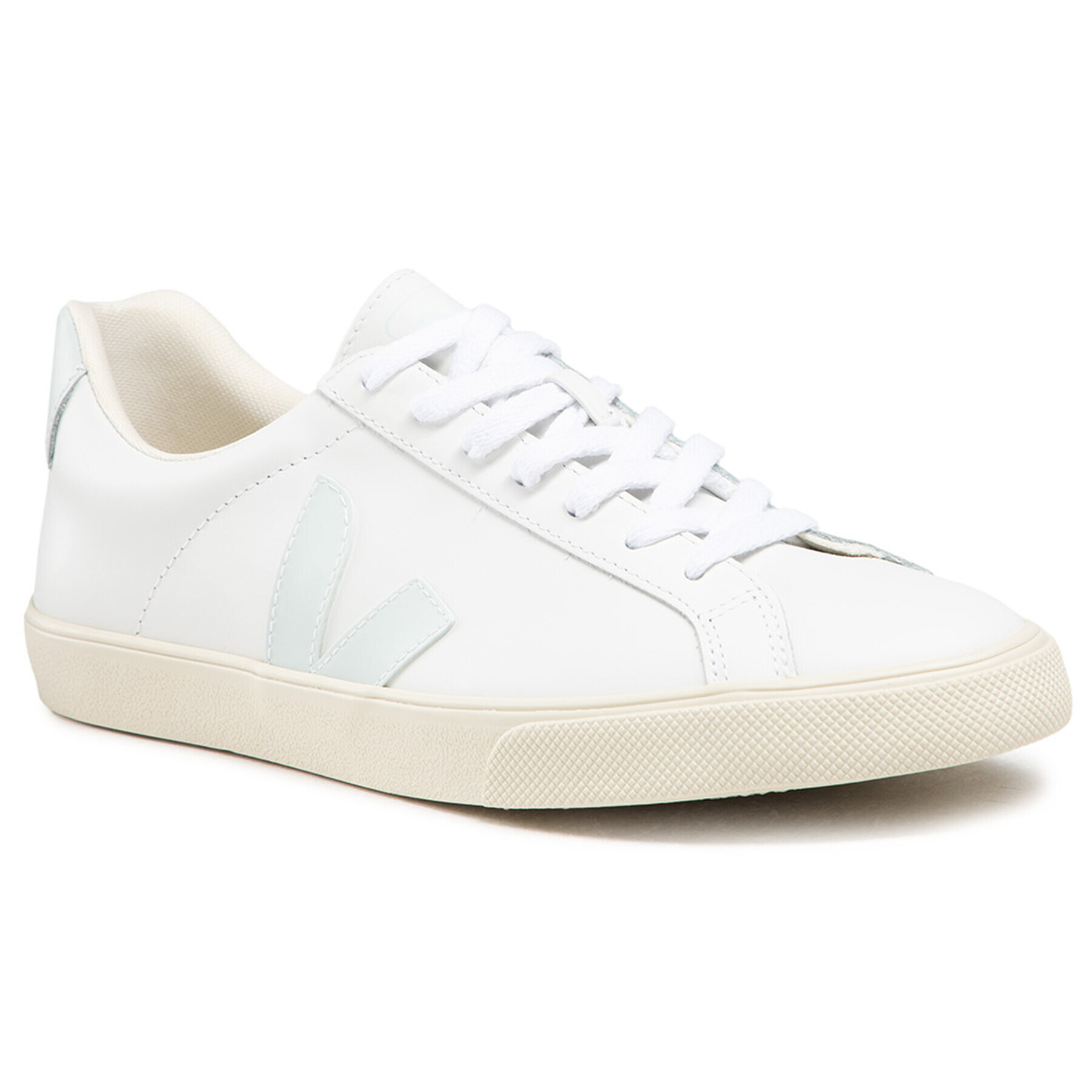 Veja Sneakersy Esplar Logo Leather Extra EO022198A Biela - Pepit.sk