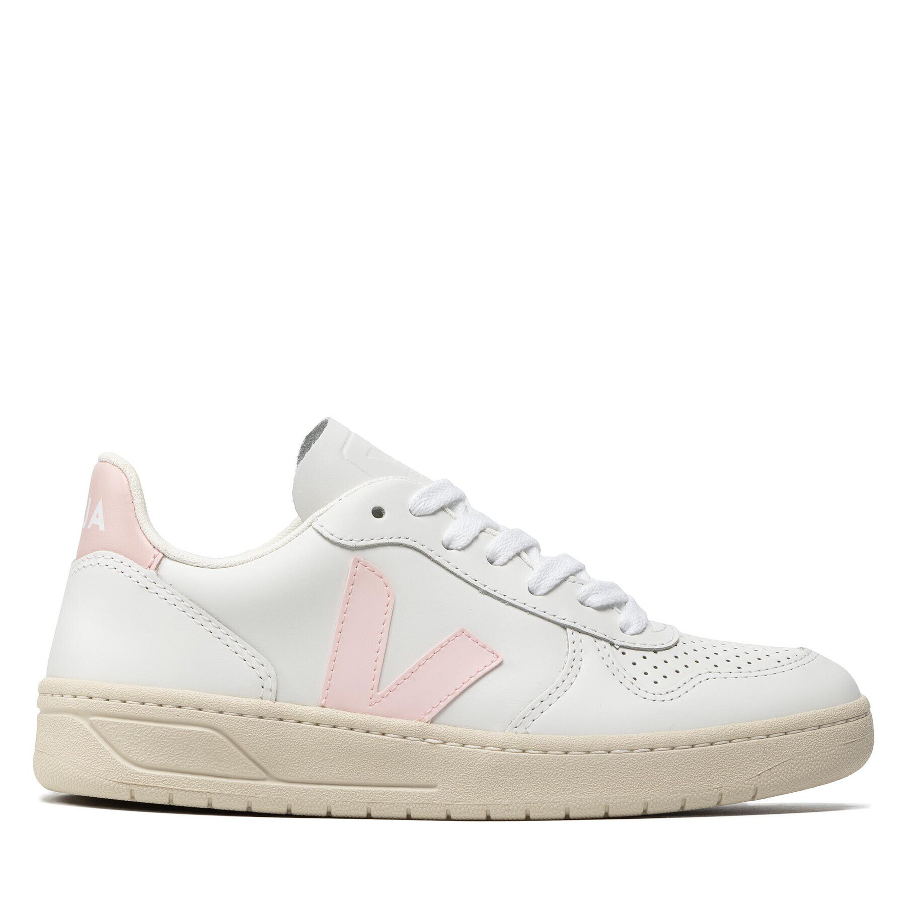 Veja Sneakersy V-10 Leather VX0202644A Biela - Pepit.sk