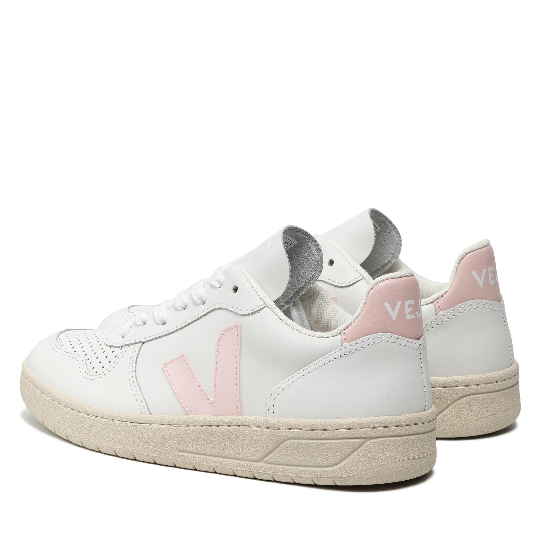 Veja Sneakersy V-10 Leather VX0202644A Biela - Pepit.sk