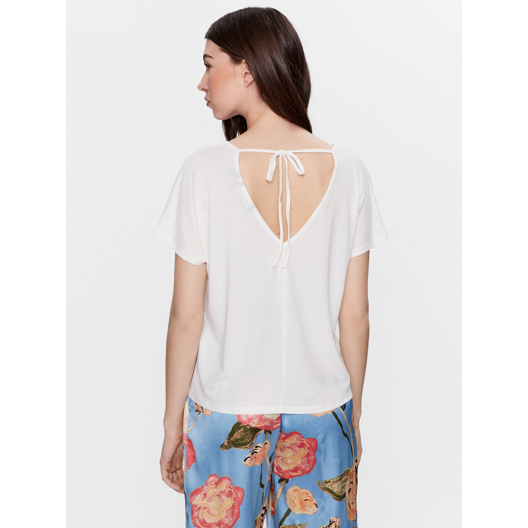 Vero Moda Blúzka Marijune 10281911 Biela Regular Fit - Pepit.sk