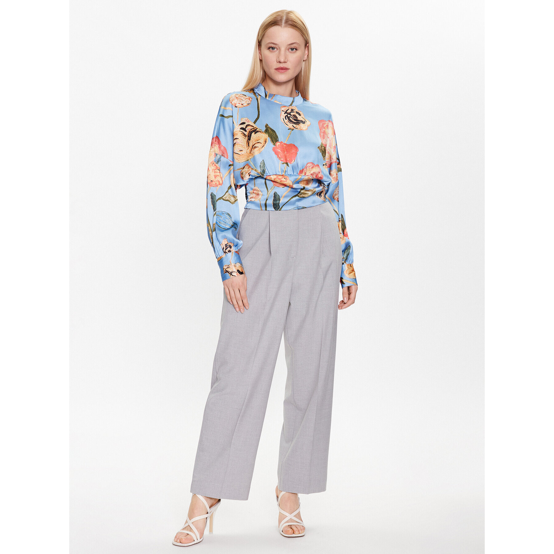 Vero Moda Blúzka Renee 10282218 Modrá Standard Fit - Pepit.sk