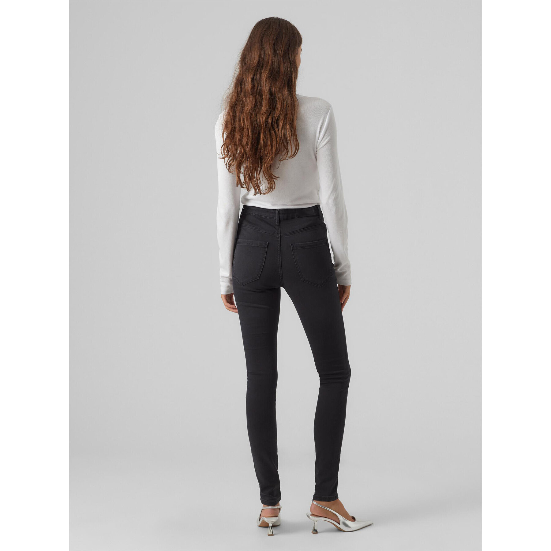 Vero Moda Blúzka Roma 10293830 Biela Slim Fit - Pepit.sk