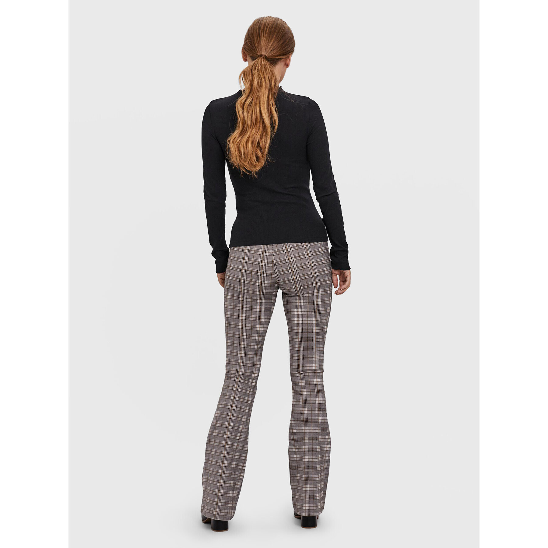 Vero Moda Blúzka Vio 10259206 Čierna Slim Fit - Pepit.sk