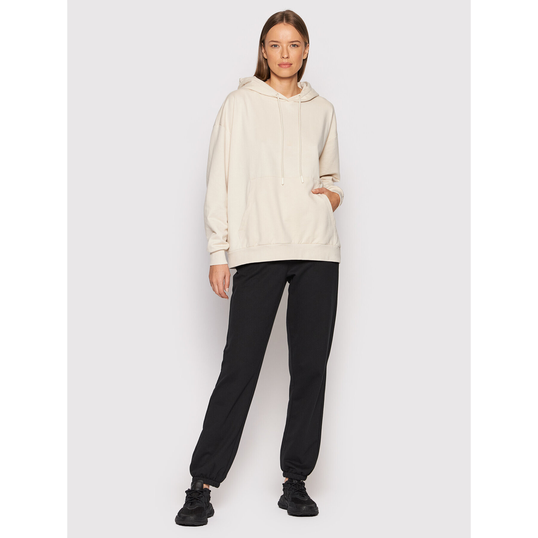 Vero Moda Mikina Darcy 10251951 Béžová Oversize - Pepit.sk