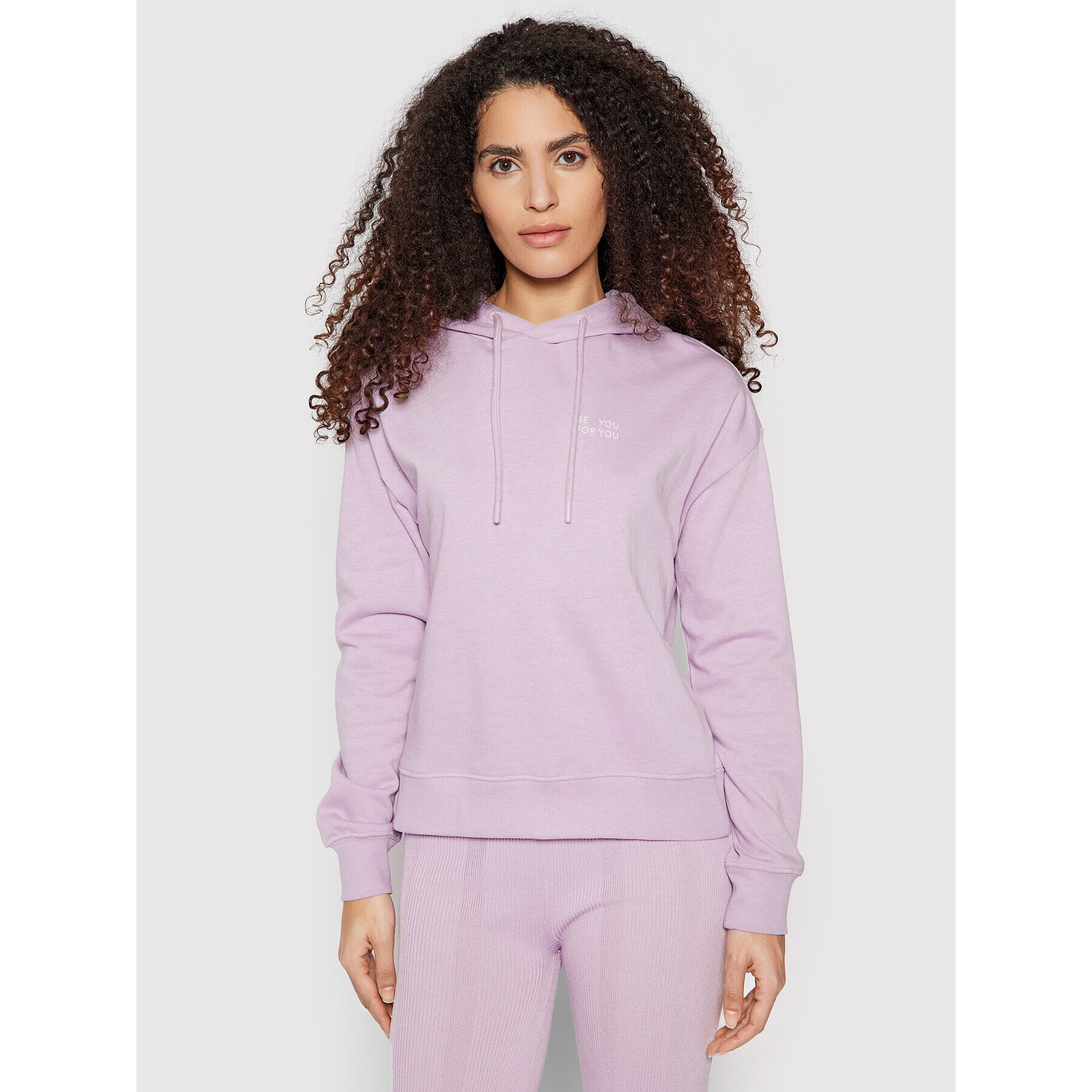 Vero Moda Mikina Ibi 10261658 Fialová Relaxed Fit - Pepit.sk