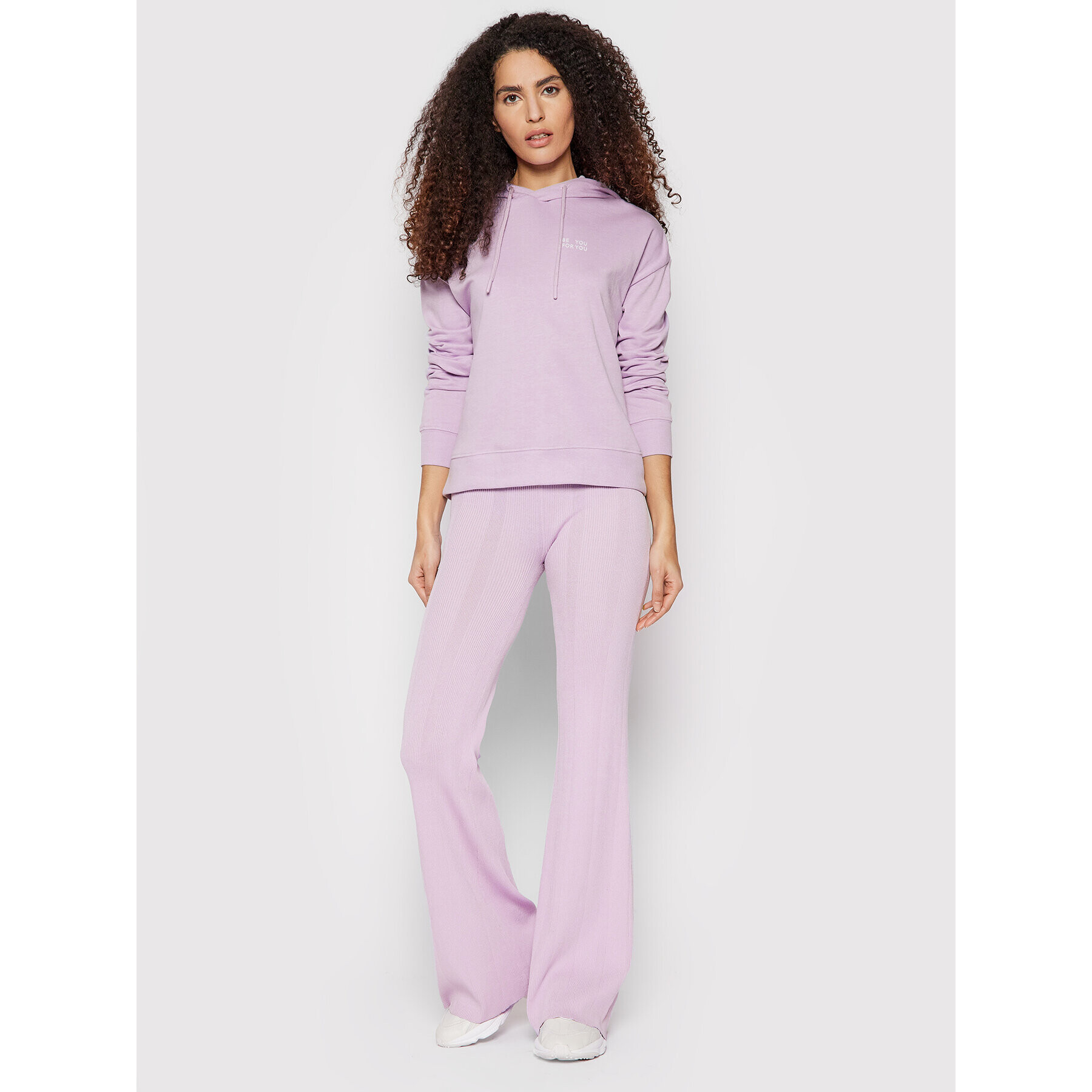 Vero Moda Mikina Ibi 10261658 Fialová Relaxed Fit - Pepit.sk