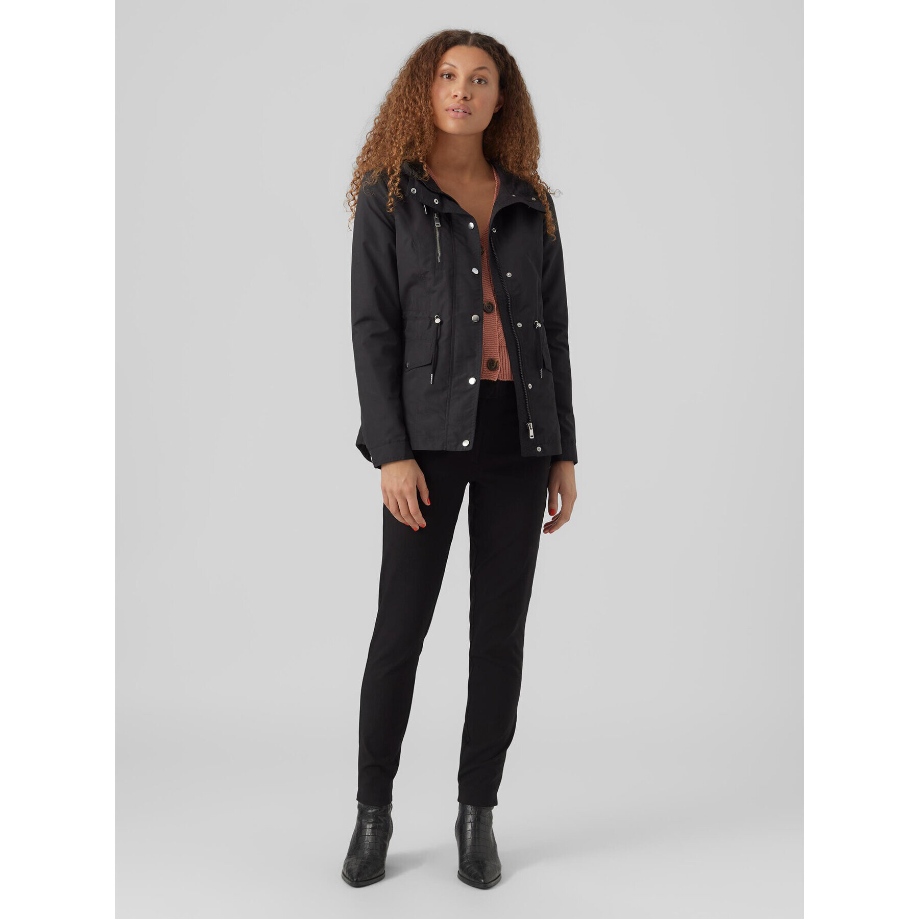 Vero Moda Prechodná bunda Pernillefie 10278209 Čierna Regular Fit - Pepit.sk