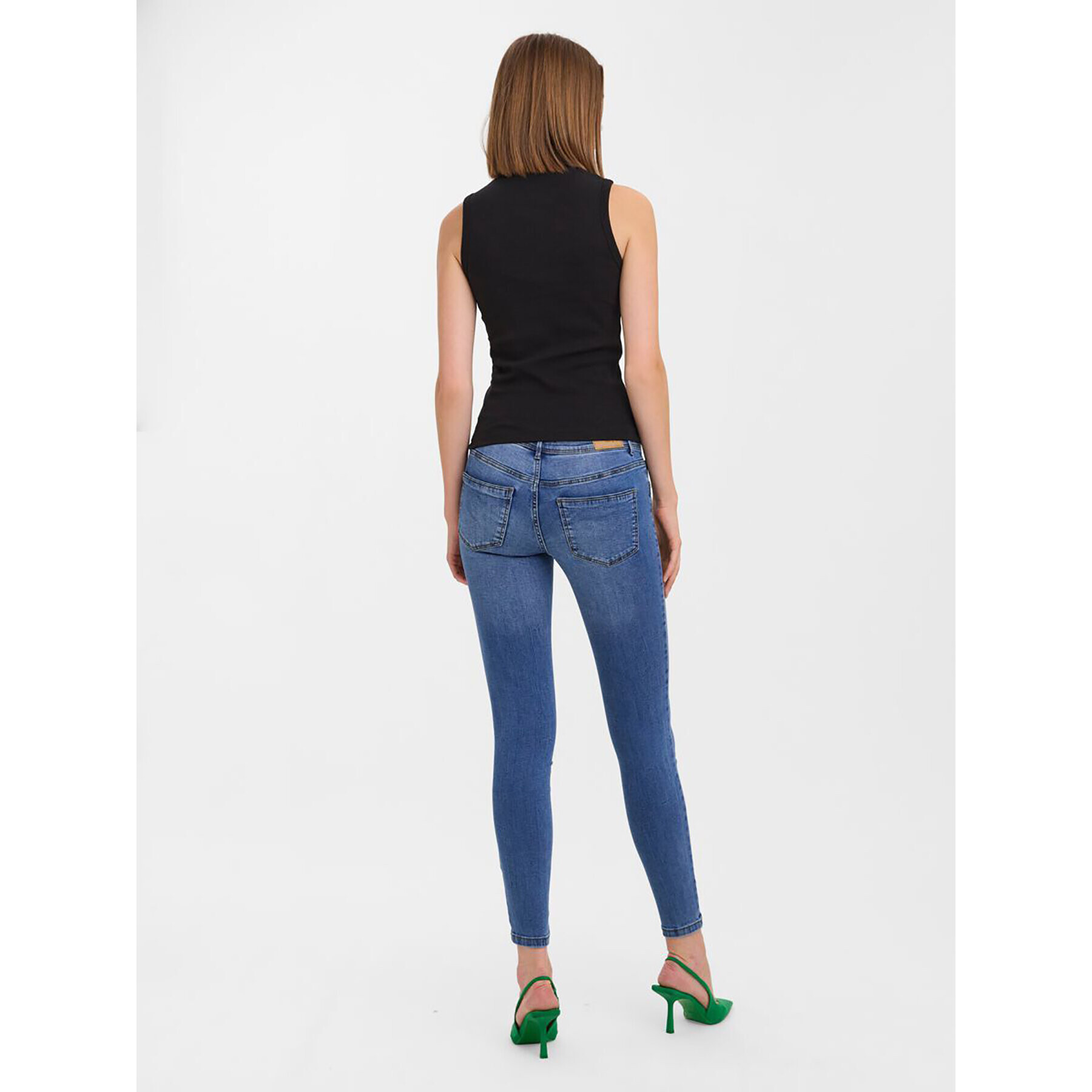 Vero Moda Rolák Vita 10271194 Čierna Slim Fit - Pepit.sk