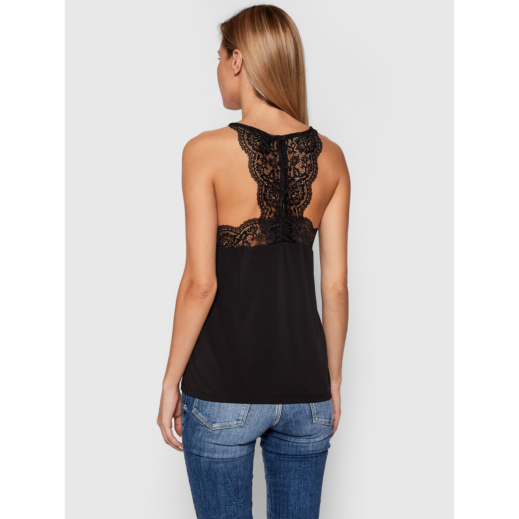 Vero Moda Top Ana 10233213 Čierna Regular Fit - Pepit.sk