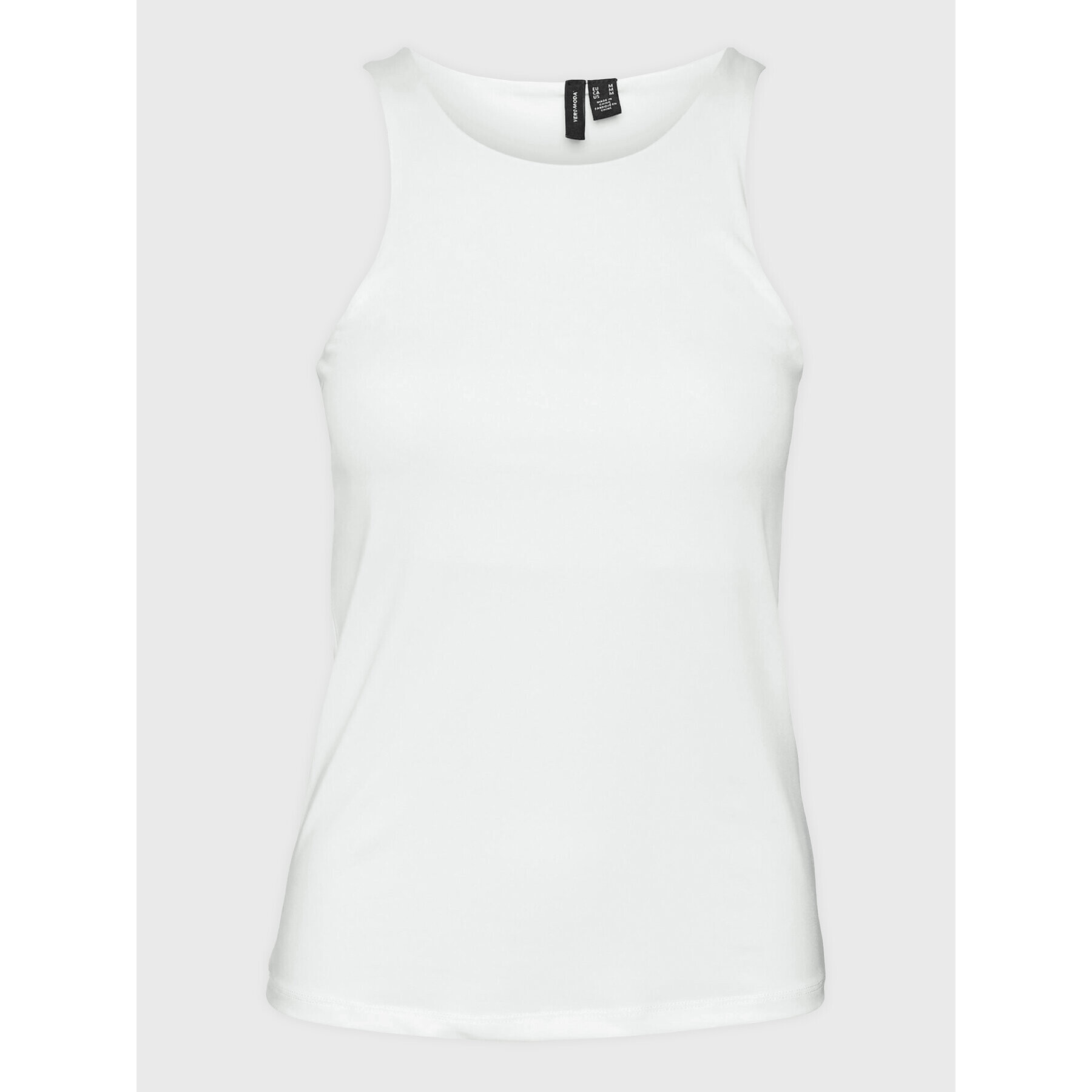 Vero Moda Top Bianca 10279787 Biela Slim Fit - Pepit.sk