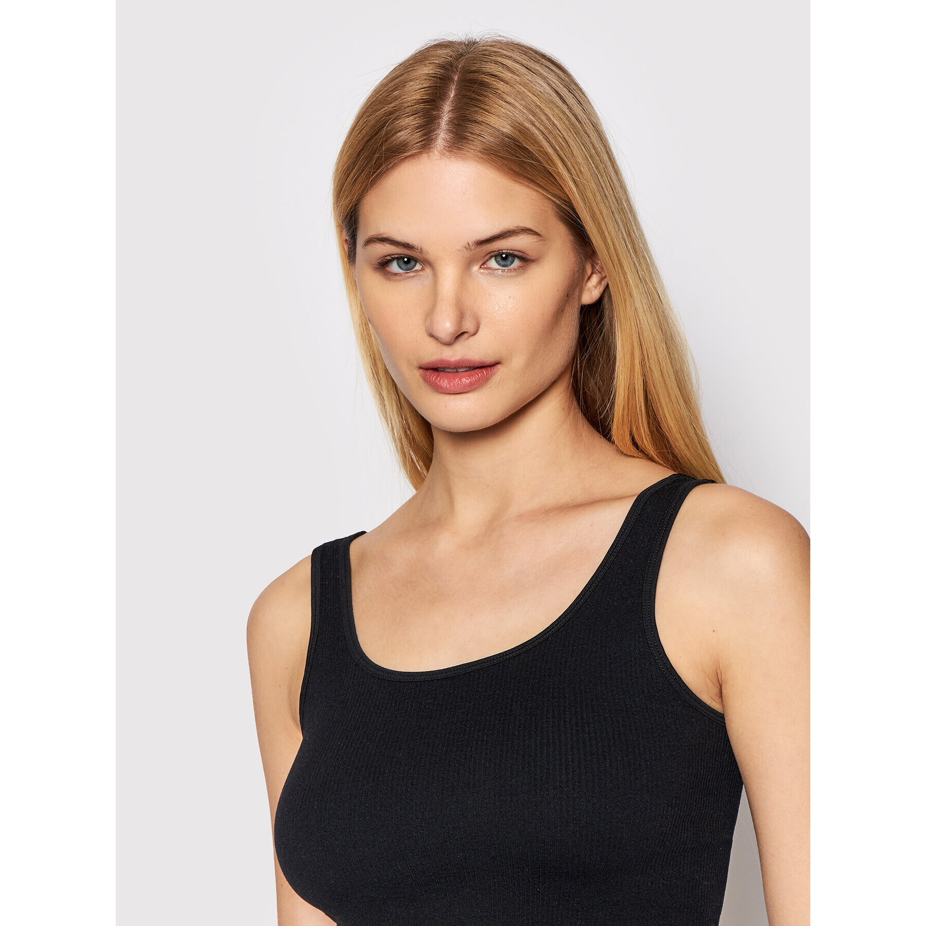 Vero Moda Top Eve 10252057 Čierna Slim Fit - Pepit.sk