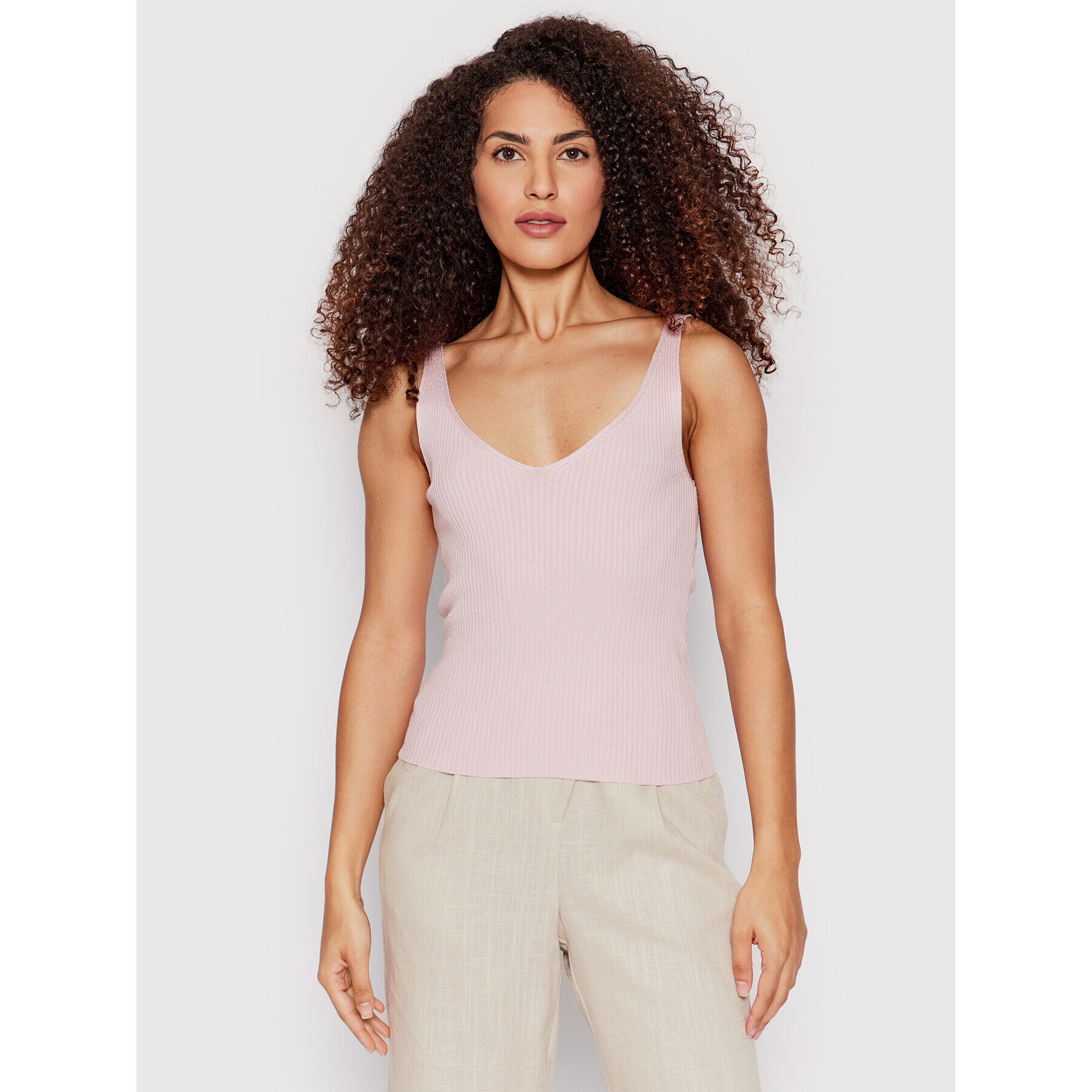 Vero Moda Top Glory 10264760 Ružová Slim Fit - Pepit.sk