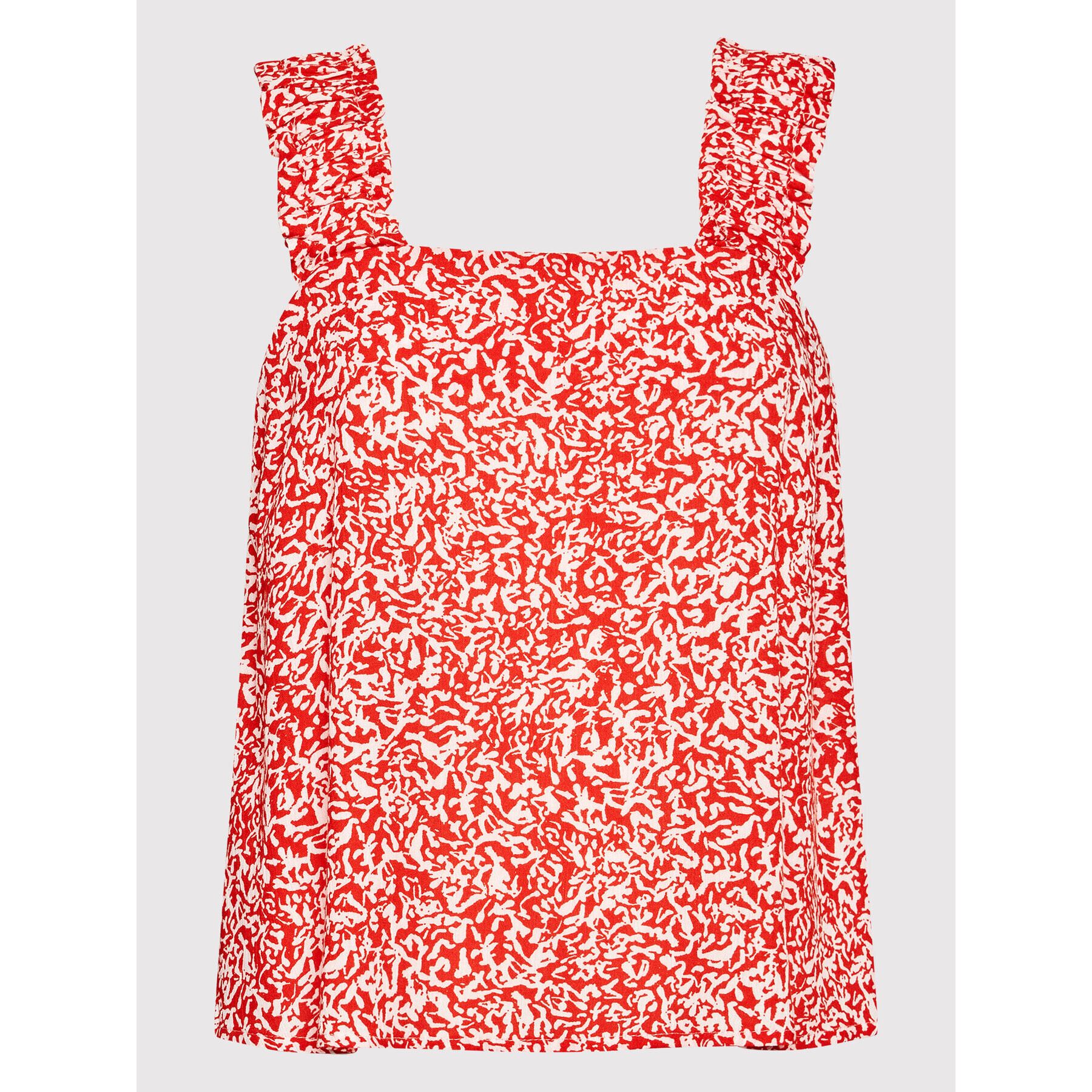 Vero Moda Top Jenny 10260720 Červená Regular Fit - Pepit.sk