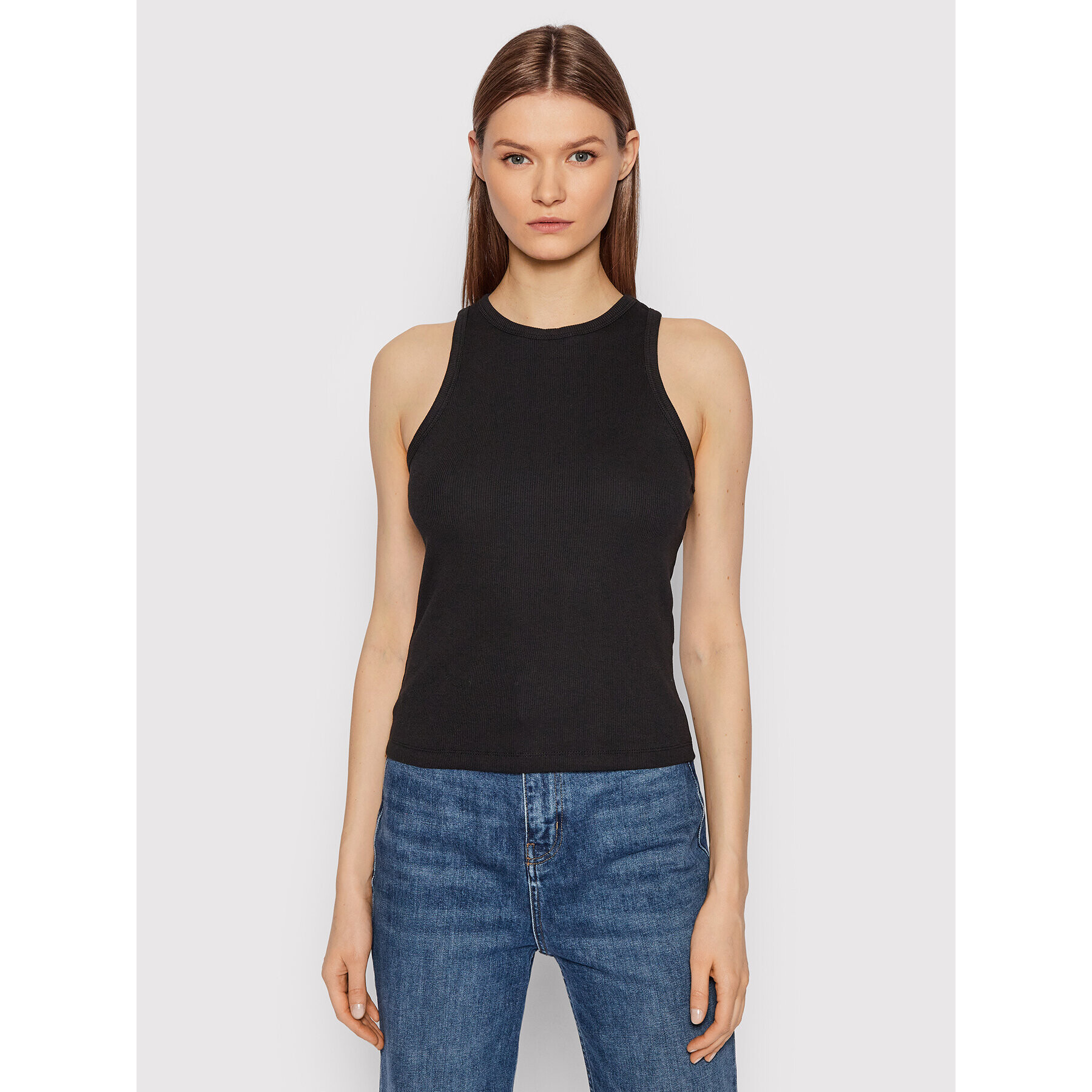 Vero Moda Top Serenety 10257829 Čierna Slim Fit - Pepit.sk