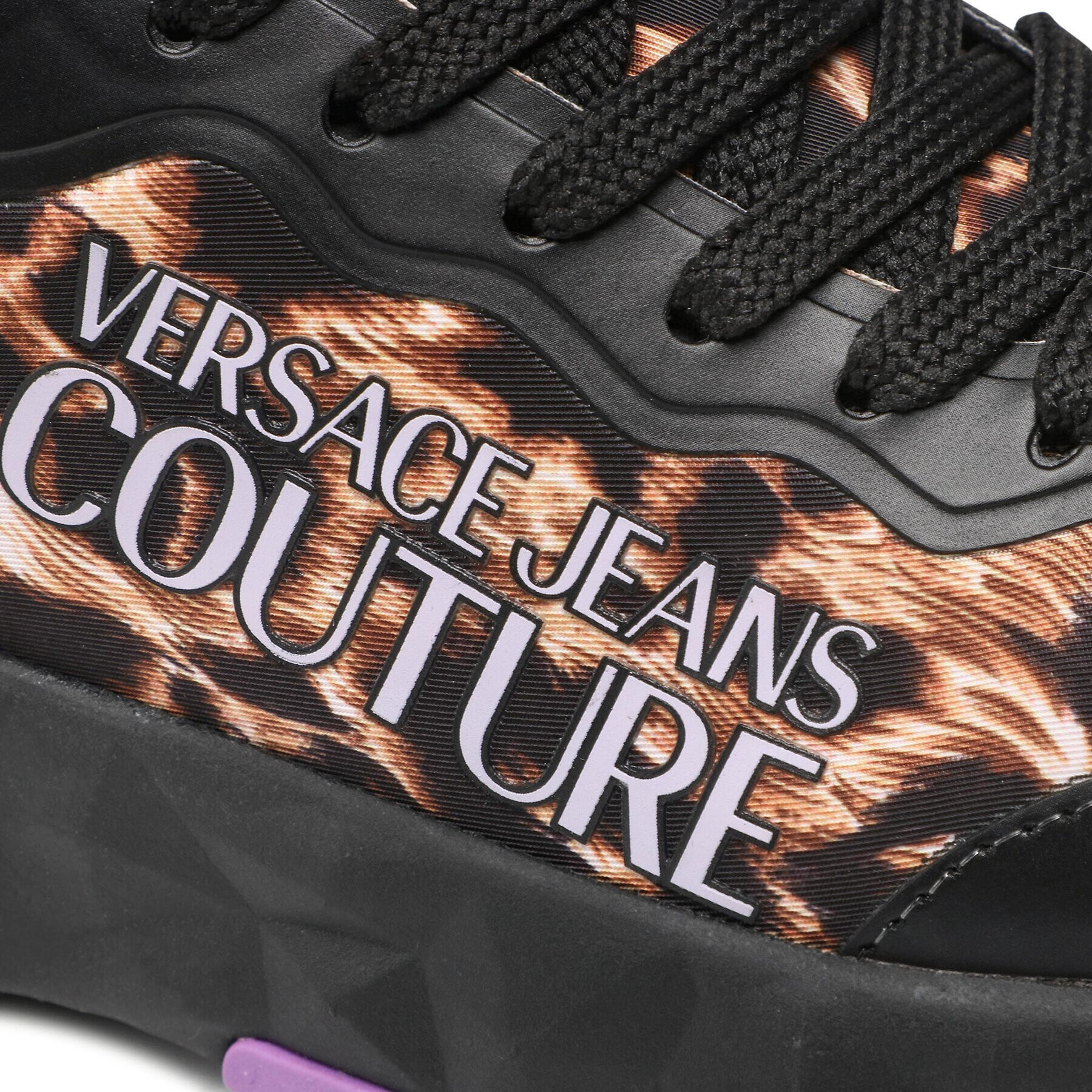 Versace Jeans Couture Sneakersy 72VA3SB1 Čierna - Pepit.sk