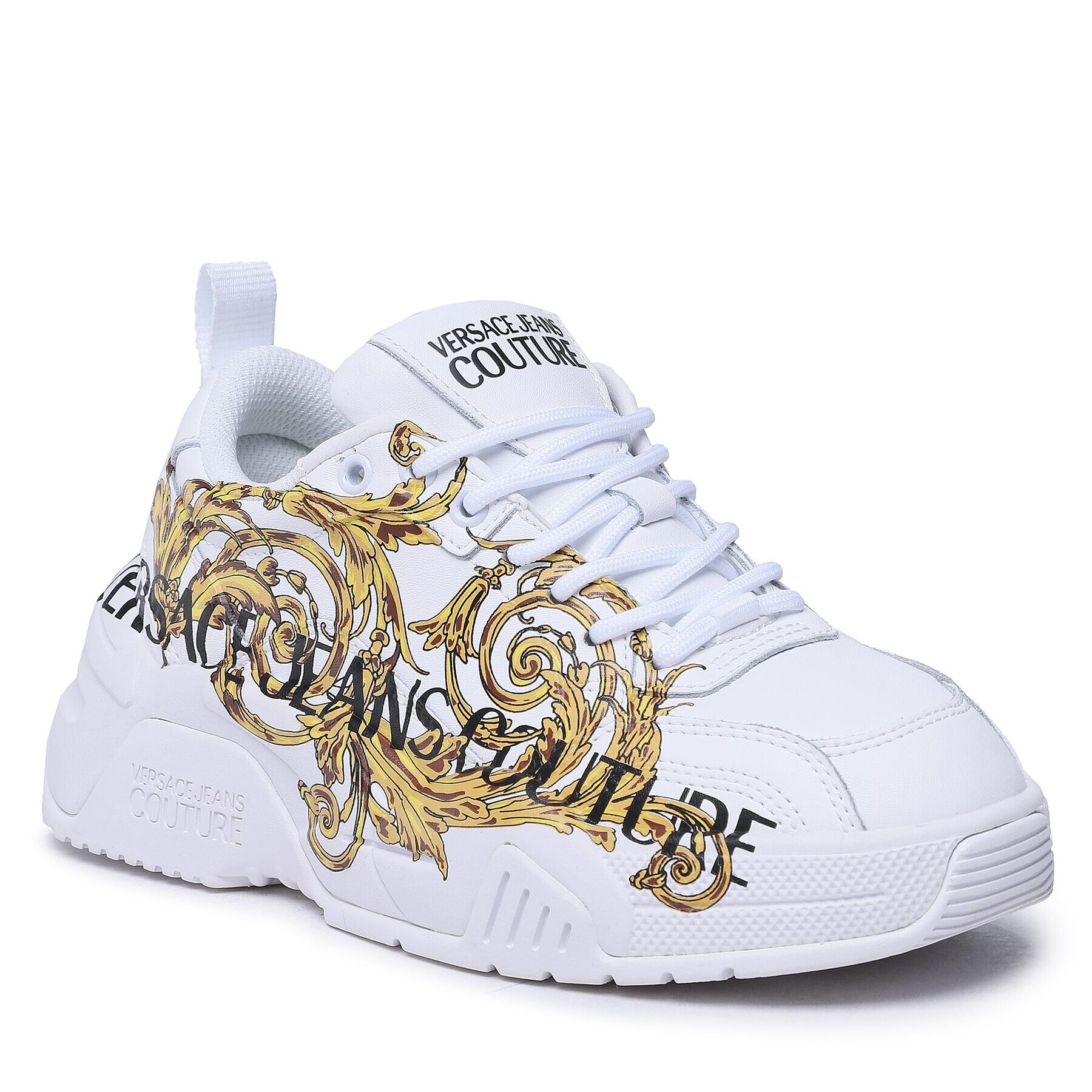 Versace Jeans Couture Sneakersy 73VA3SF4 Biela - Pepit.sk