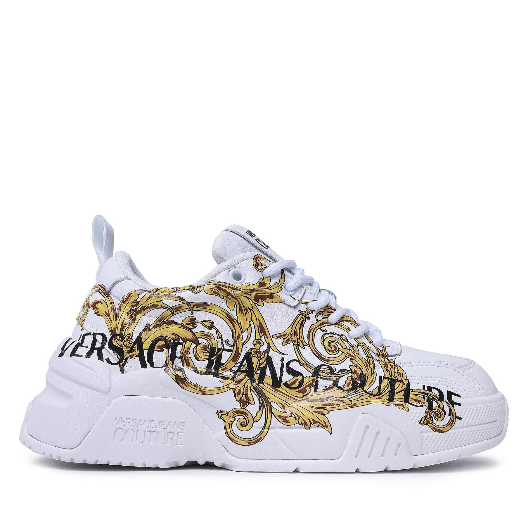 Versace Jeans Couture Sneakersy 73VA3SF4 Biela - Pepit.sk