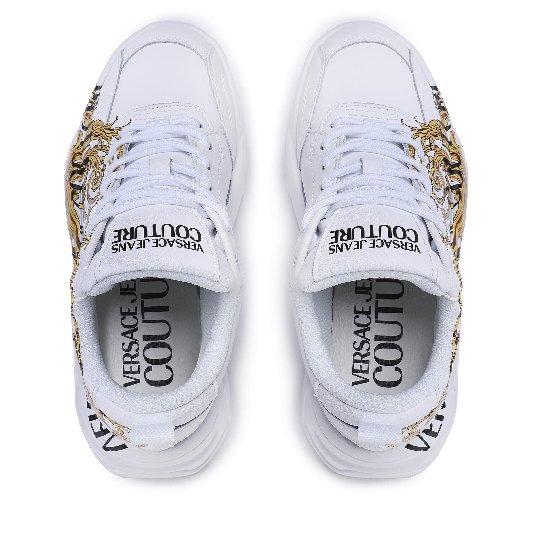 Versace Jeans Couture Sneakersy 73VA3SF4 Biela - Pepit.sk