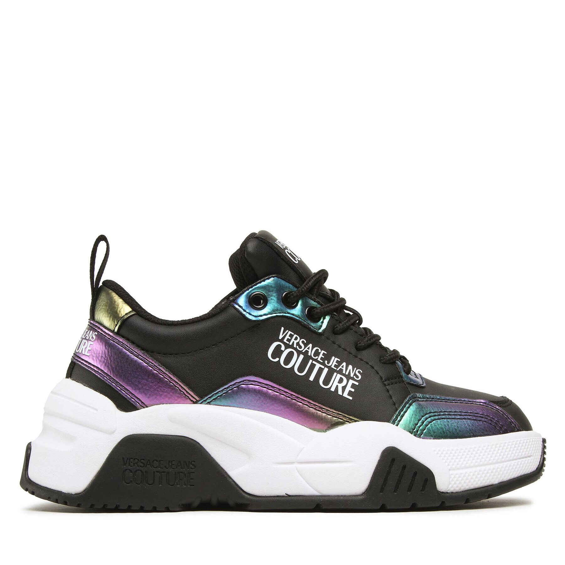 Versace Jeans Couture Sneakersy 73VA3SF4 Čierna - Pepit.sk