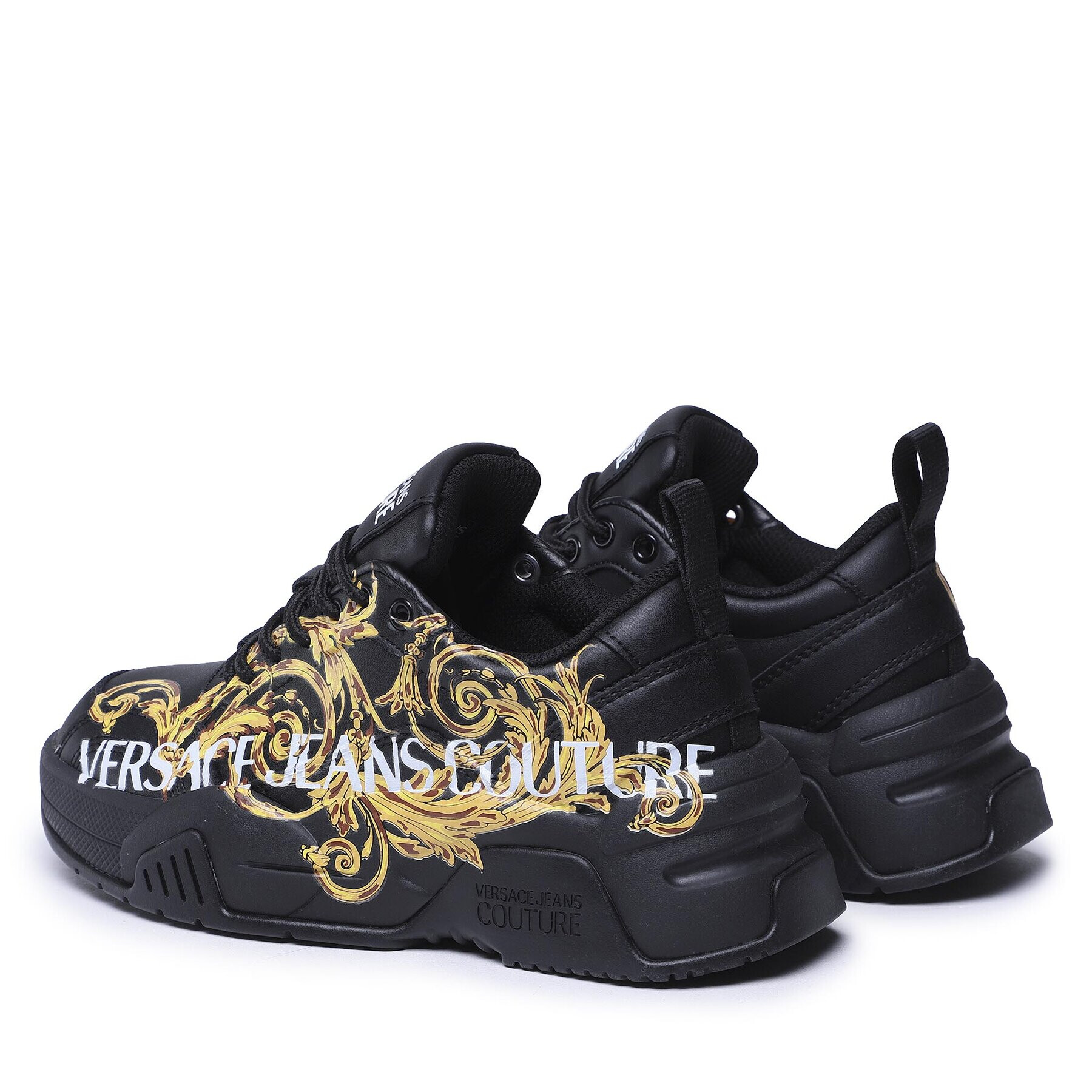 Versace Jeans Couture Sneakersy 73VA3SF4 ZP013 Čierna - Pepit.sk