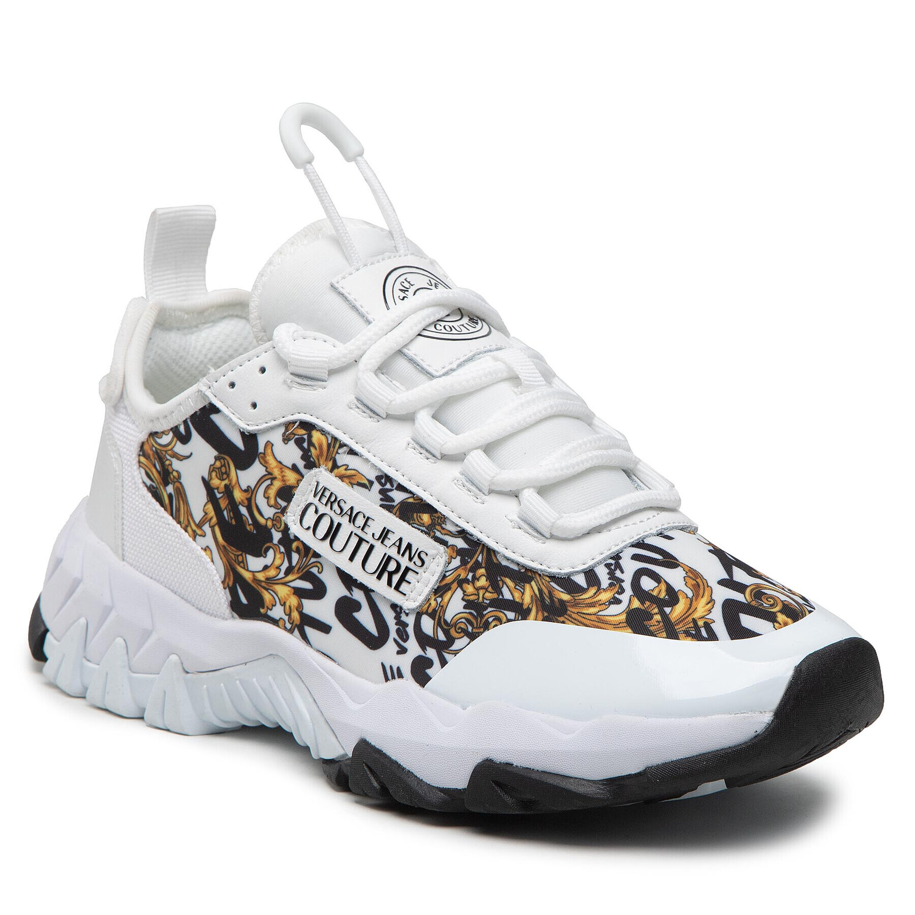 Versace Jeans Couture Sneakersy 73VA3SG4 Biela - Pepit.sk