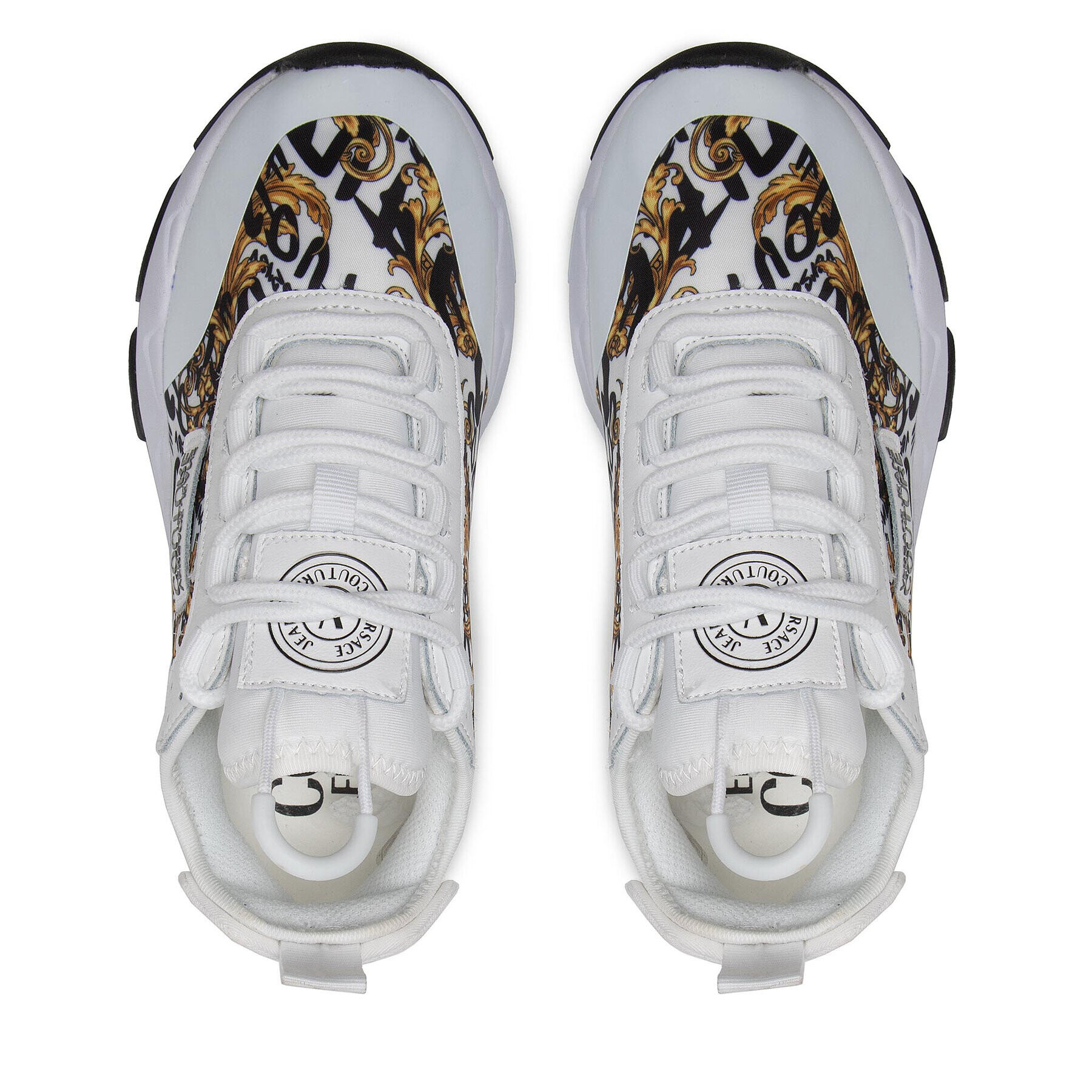 Versace Jeans Couture Sneakersy 73VA3SG4 Biela - Pepit.sk