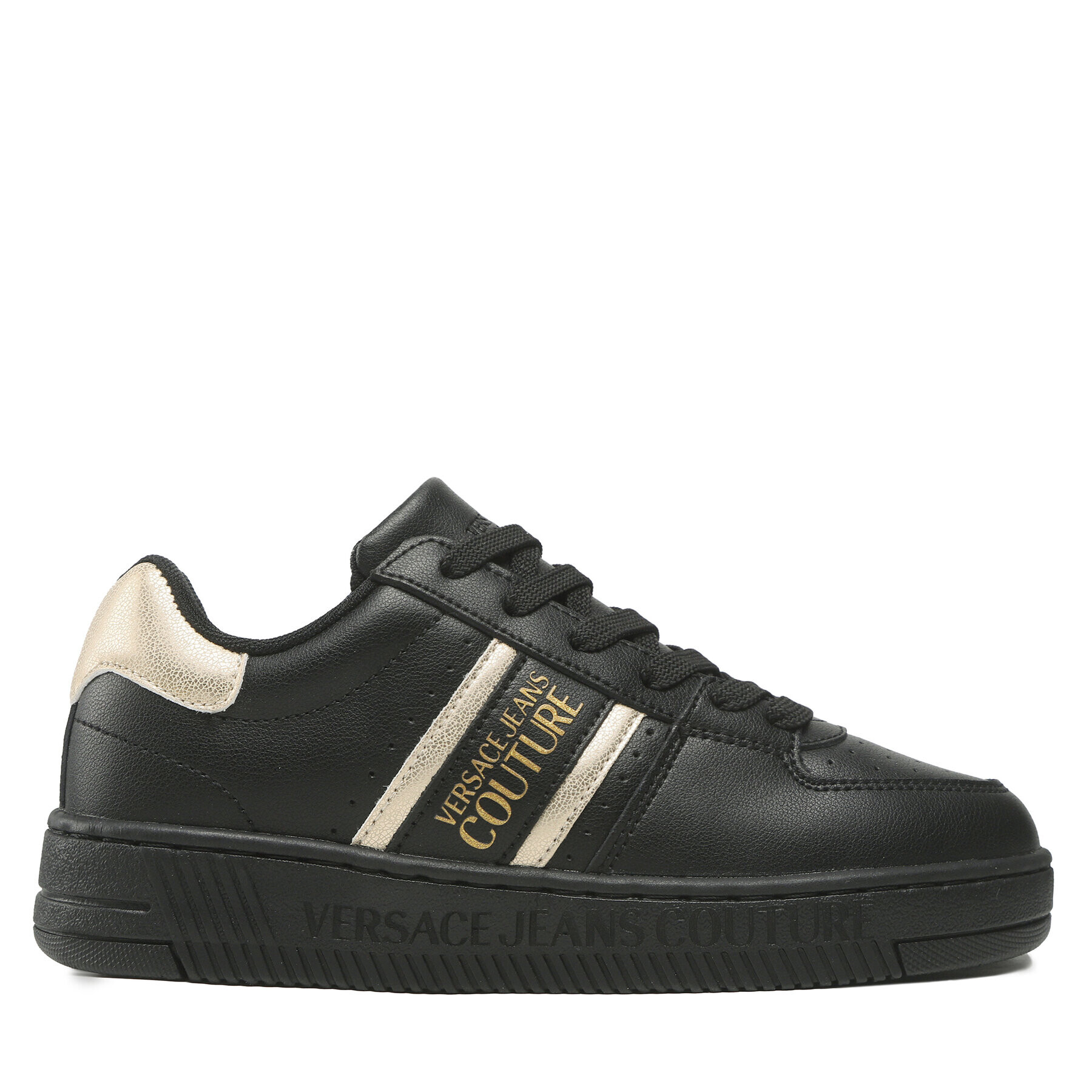 Versace Jeans Couture Sneakersy 73VA3SJ7 Čierna - Pepit.sk