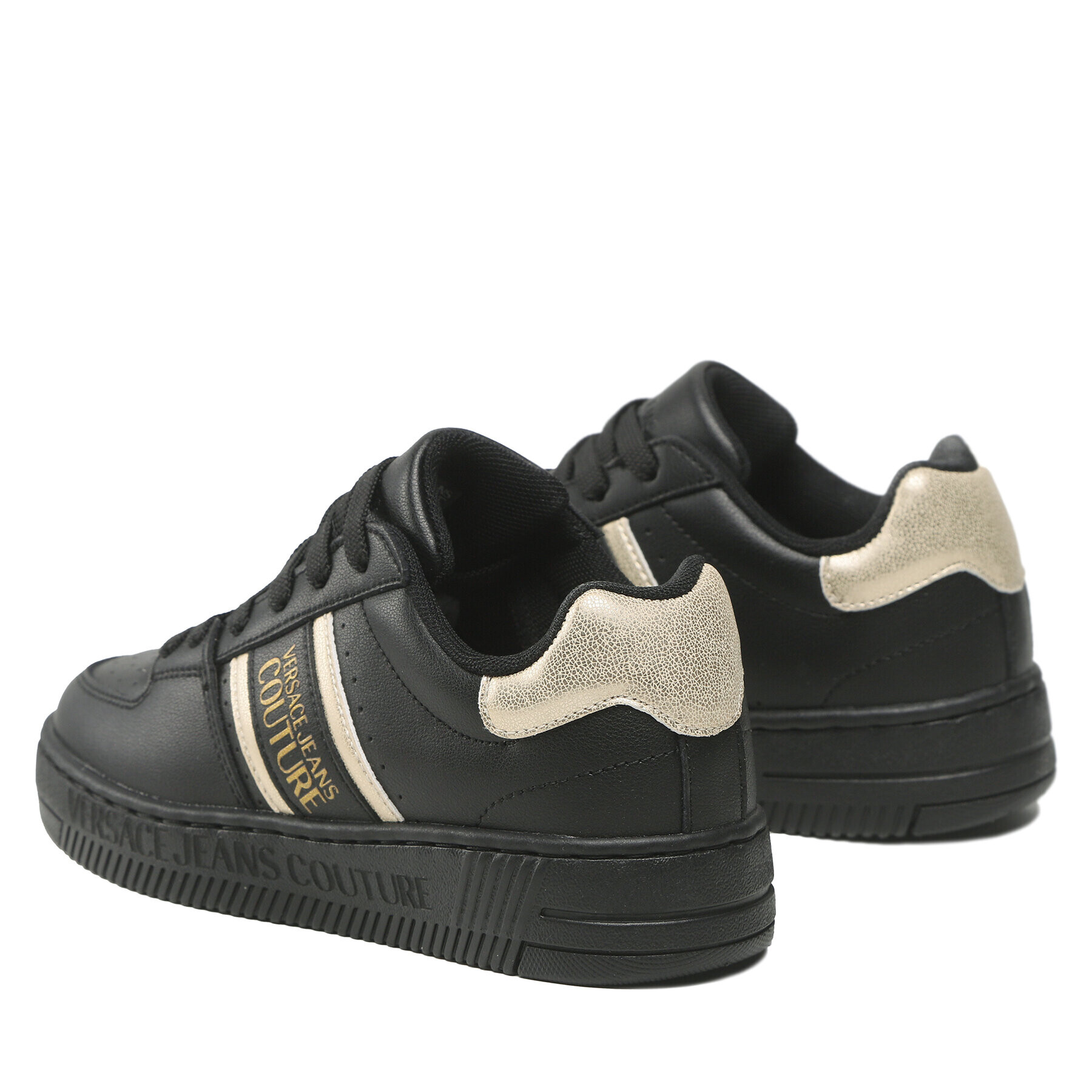 Versace Jeans Couture Sneakersy 73VA3SJ7 Čierna - Pepit.sk