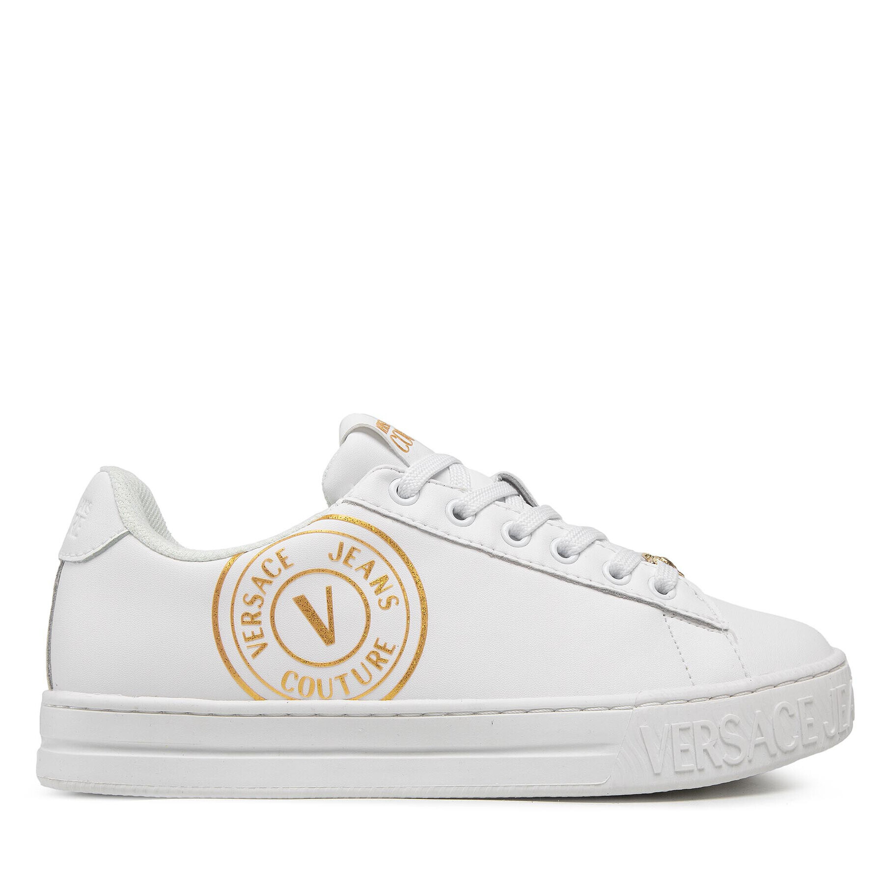 Versace Jeans Couture Sneakersy 73VA3SK3 Biela - Pepit.sk