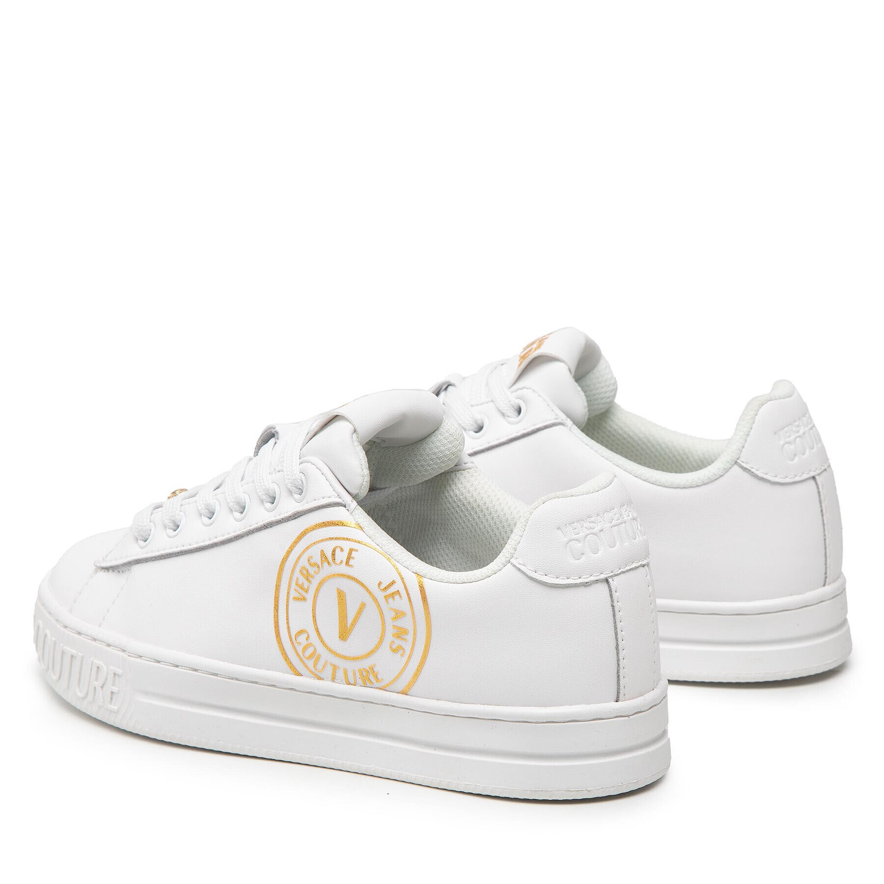 Versace Jeans Couture Sneakersy 73VA3SK3 Biela - Pepit.sk