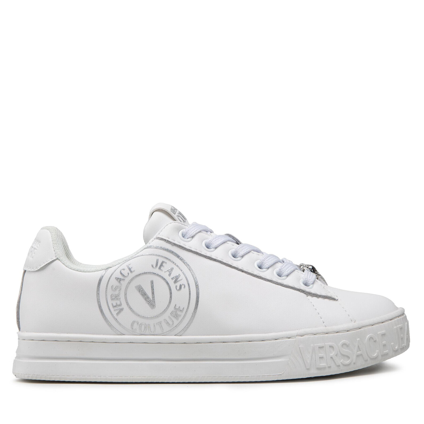 Versace Jeans Couture Sneakersy 73VA3SK3 Biela - Pepit.sk