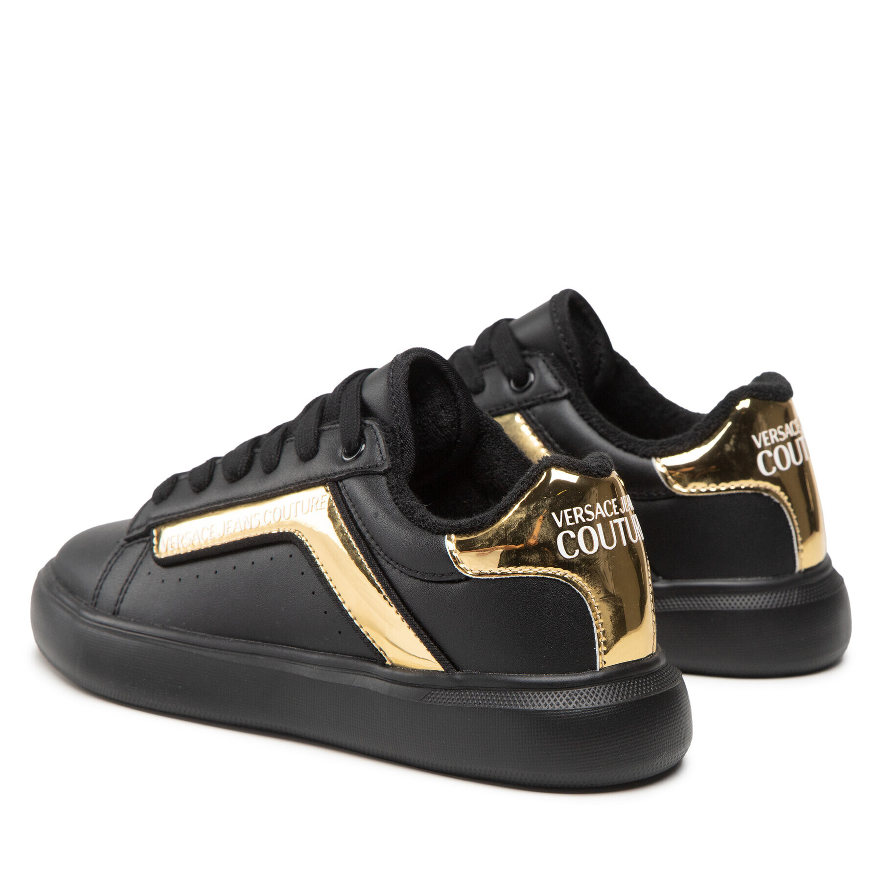 Versace Jeans Couture Sneakersy 73VA3SL3 Čierna - Pepit.sk