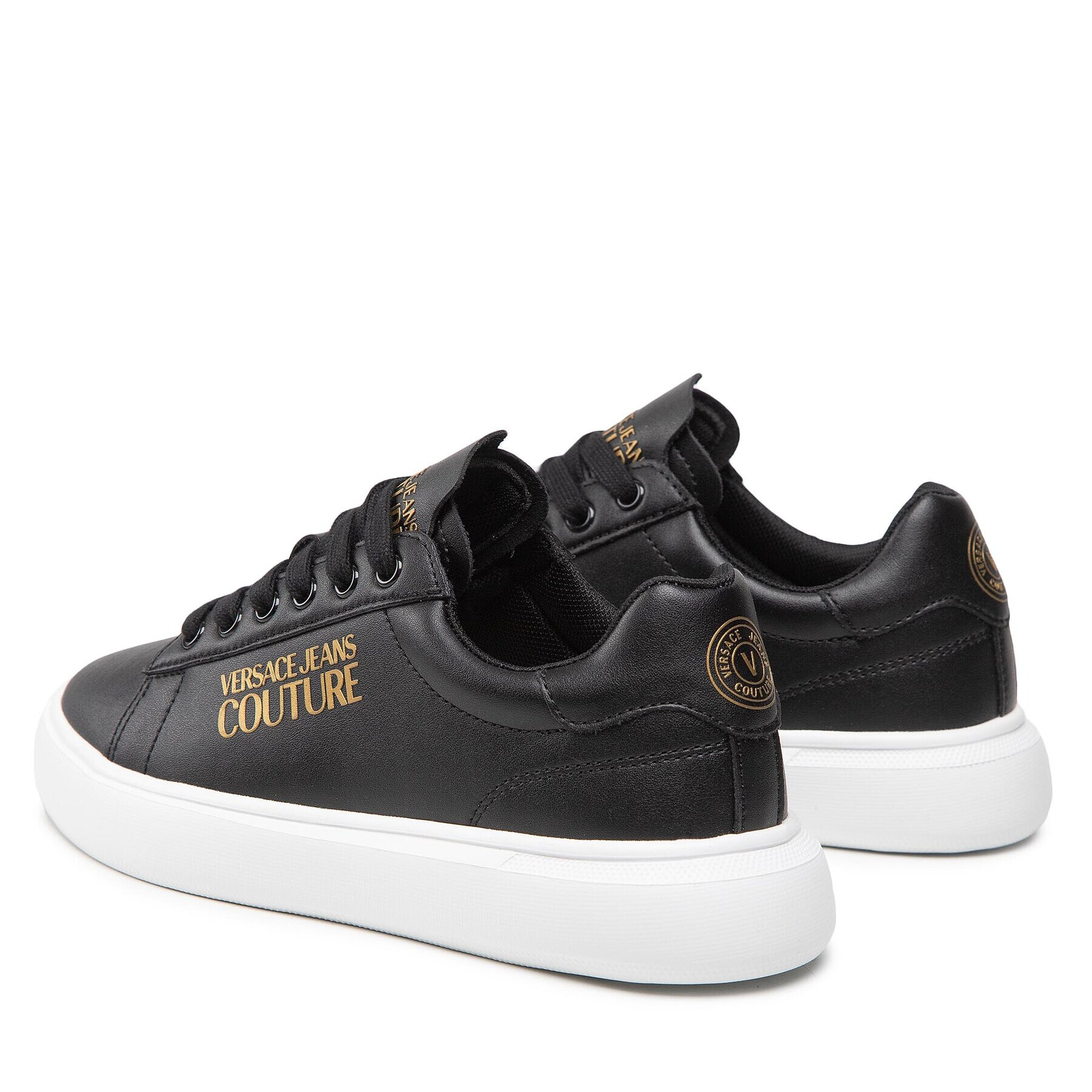 Versace Jeans Couture Sneakersy 73VA3SL7 Čierna - Pepit.sk