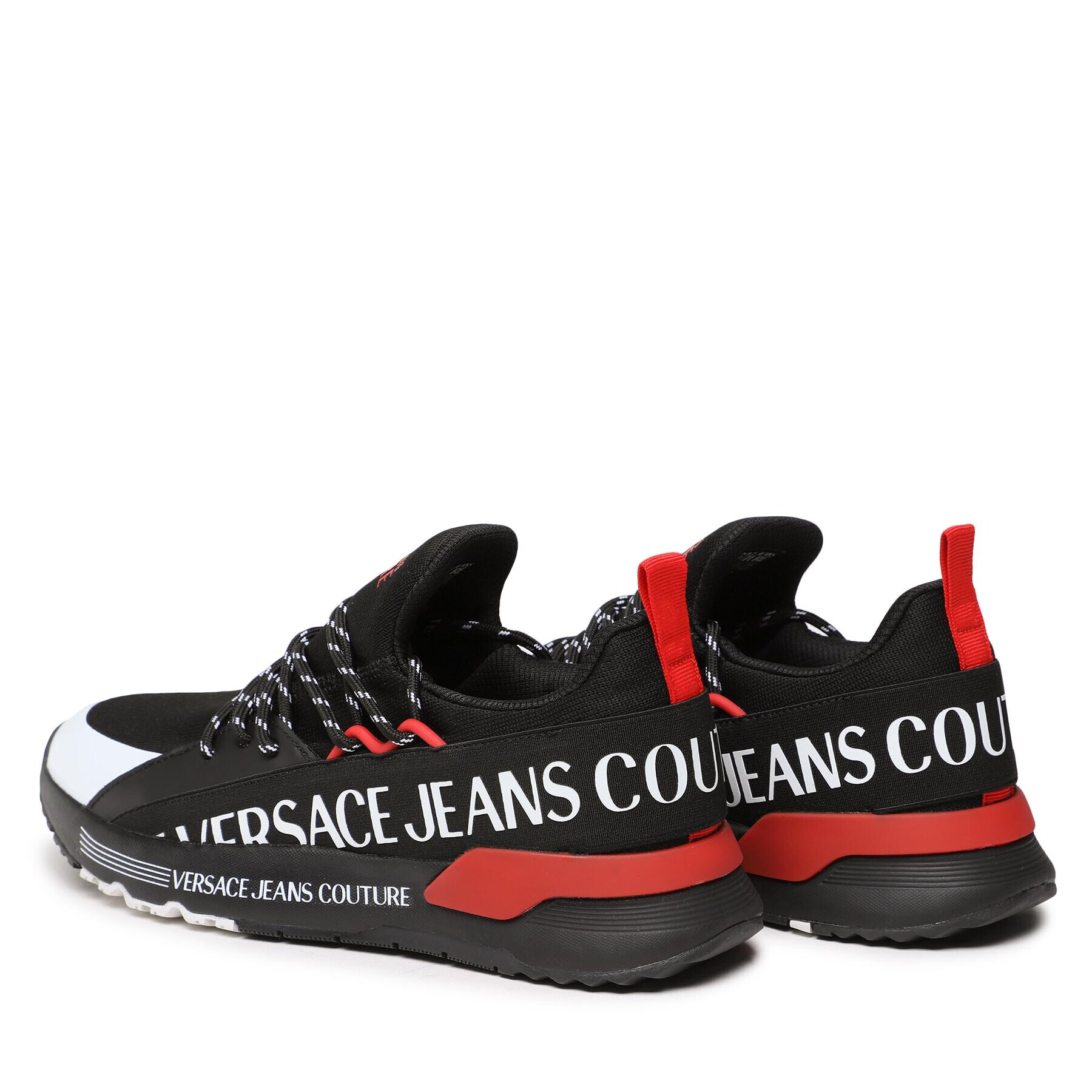 Versace Jeans Couture Sneakersy 73YA3SA3 Čierna - Pepit.sk