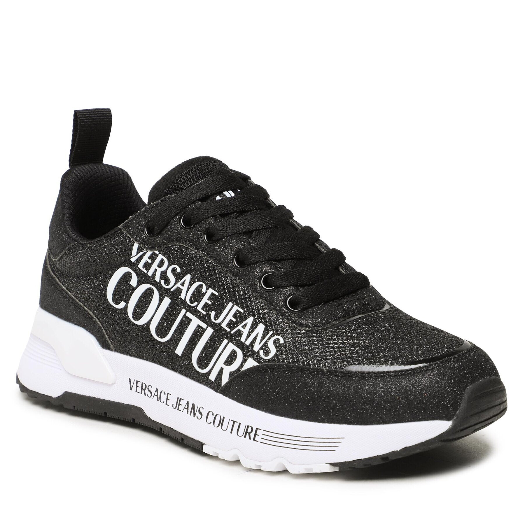 Versace Jeans Couture Sneakersy 74VA3SA3 Čierna - Pepit.sk