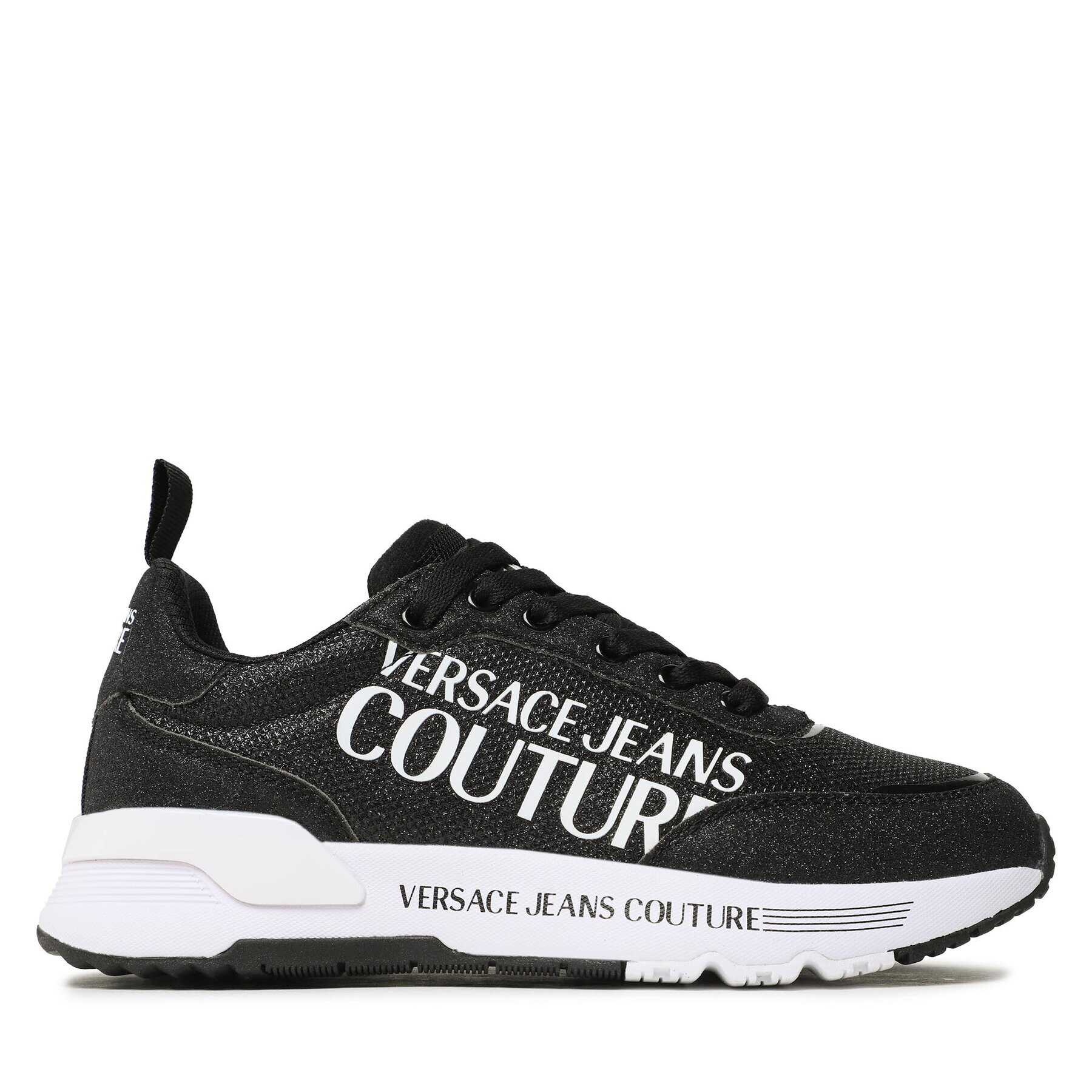 Versace Jeans Couture Sneakersy 74VA3SA3 Čierna - Pepit.sk