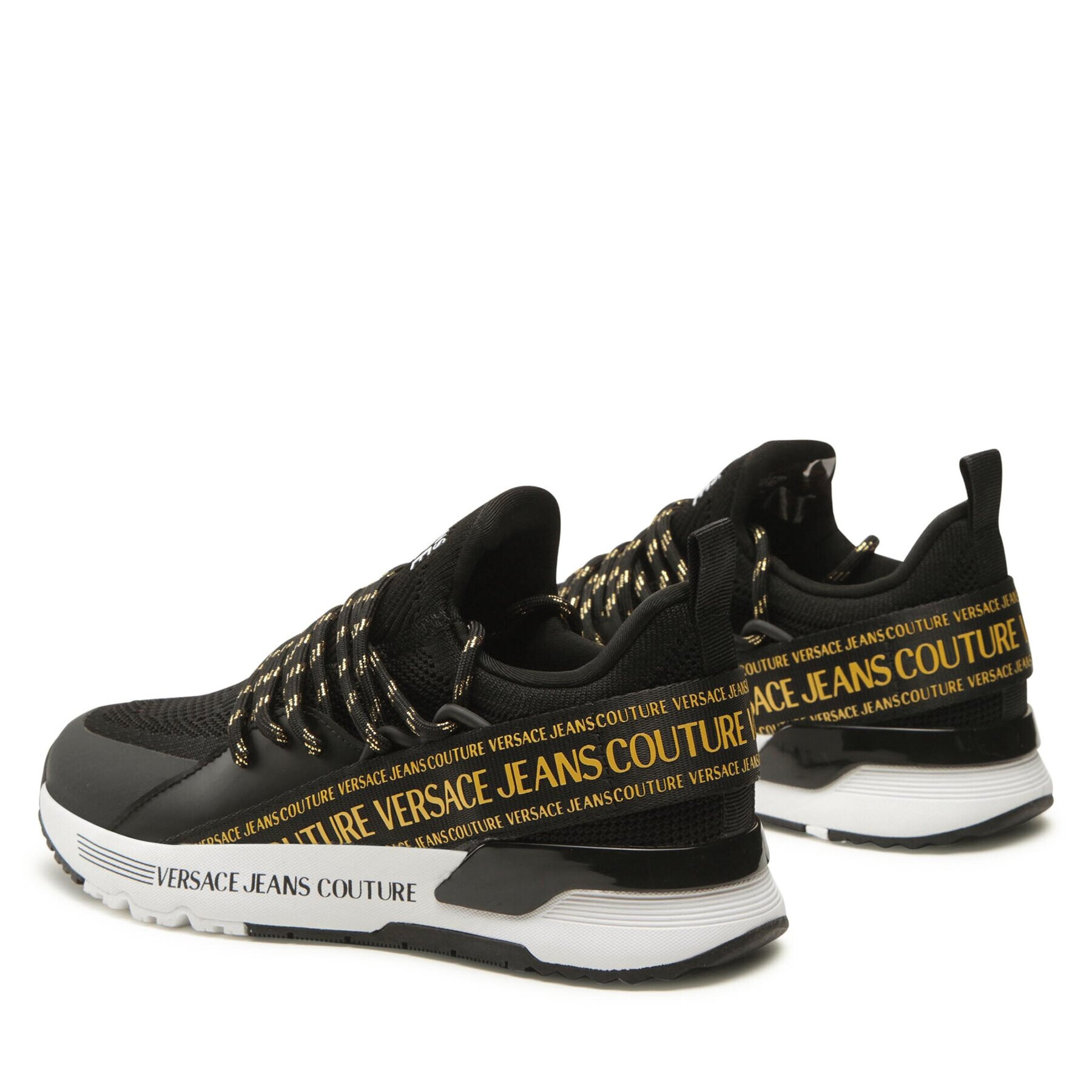 Versace Jeans Couture Sneakersy 74VA3SA8 Čierna - Pepit.sk